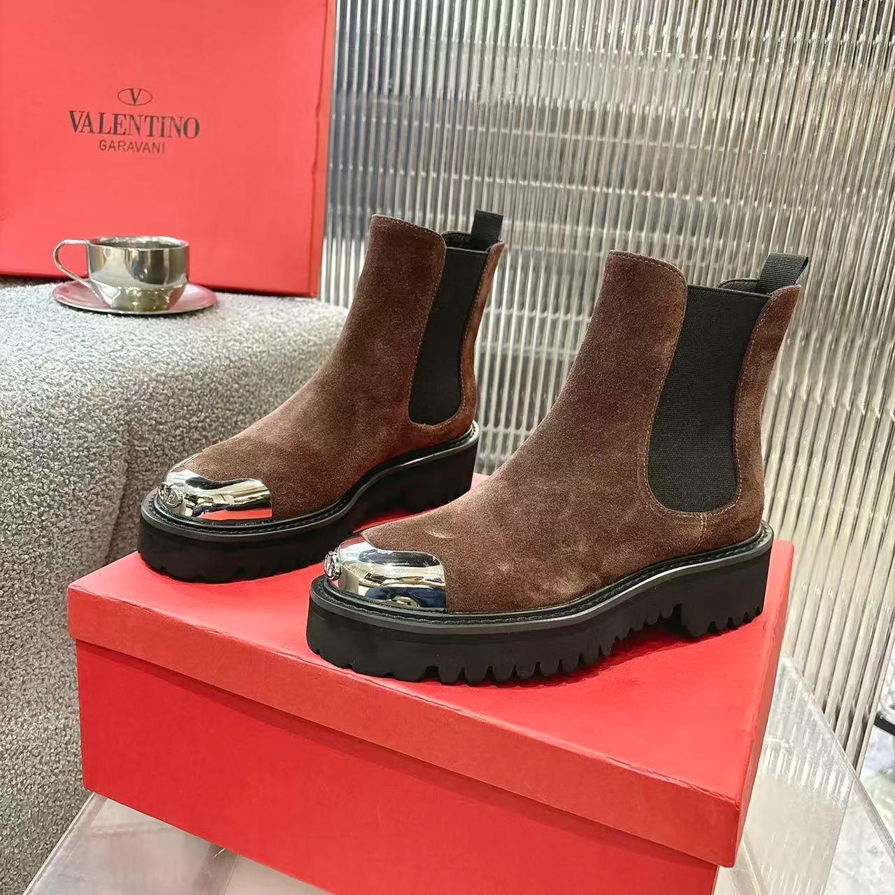 Ботинки Женские Valentino 655619