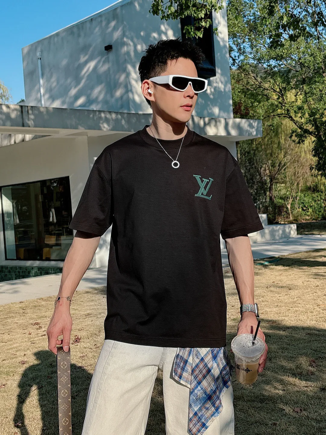 Футболки Мужские Louis Vuitton 9465238