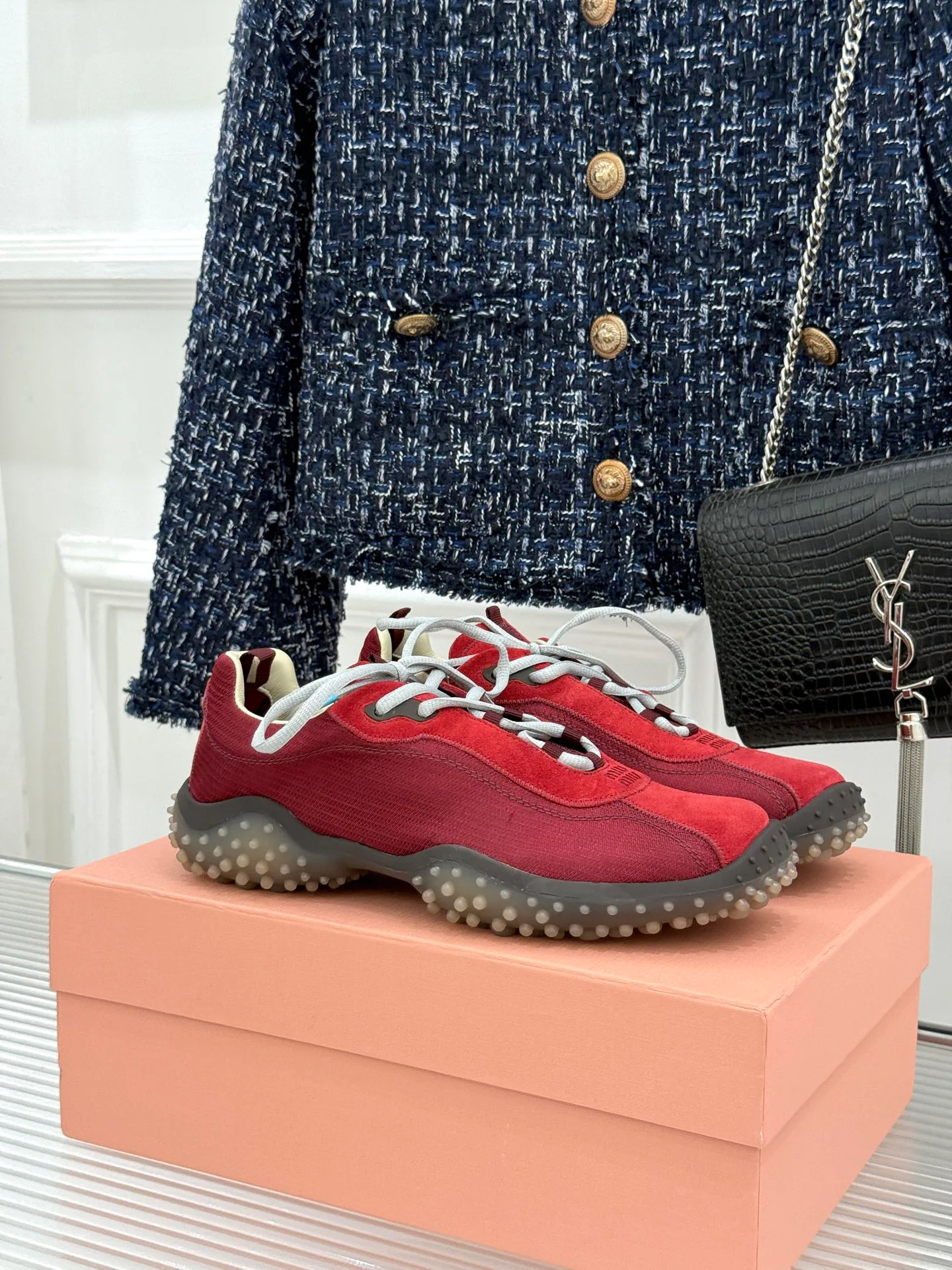 Кроссовки Женские Miu Miu 17597002
