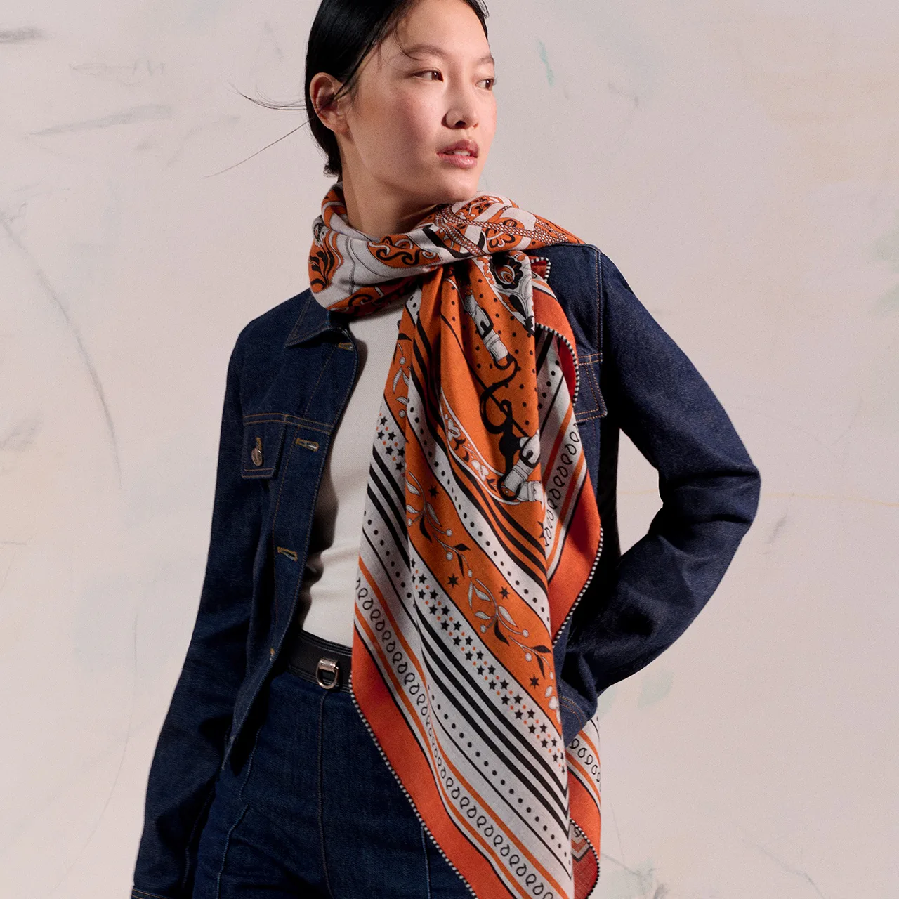 Шарфы Hermes 468209