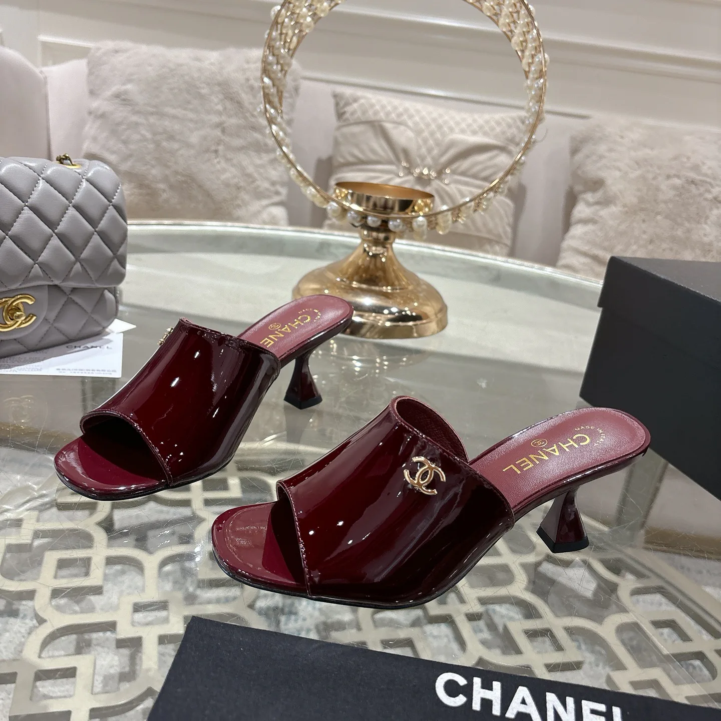 Босоножки Женские Chanel 1590817