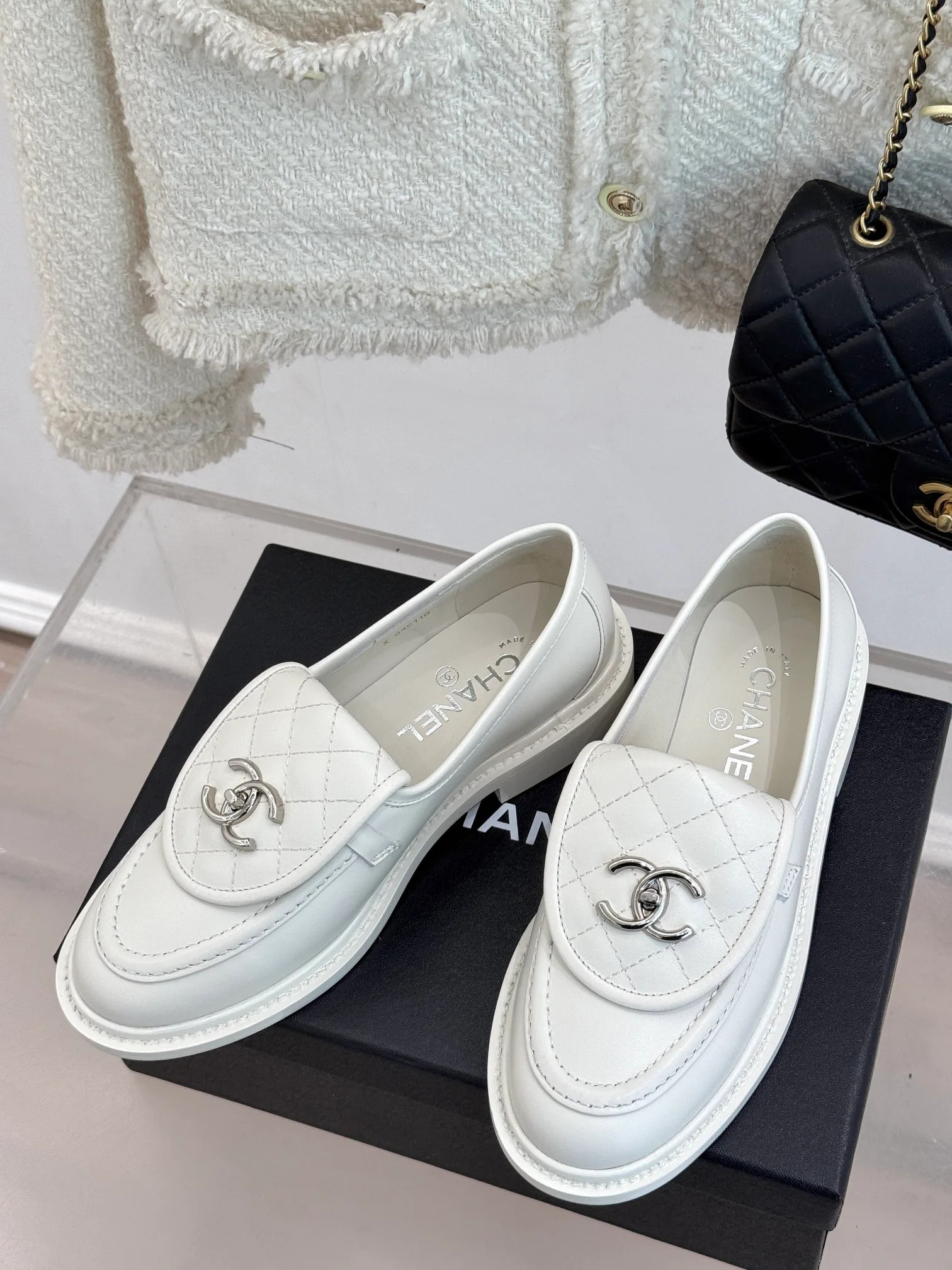 Лоферы И Мокасины Женские Chanel 11646668