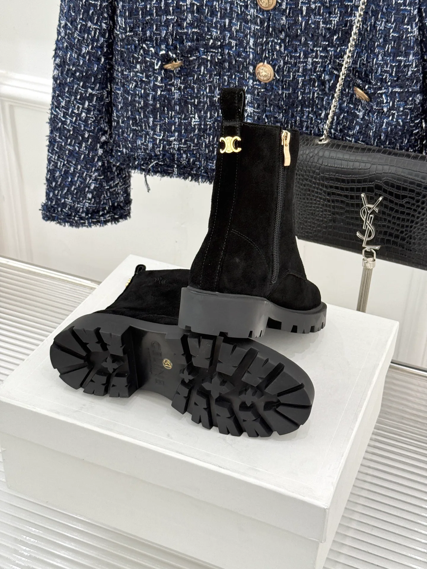 Ботинки Женские Celine 18233566