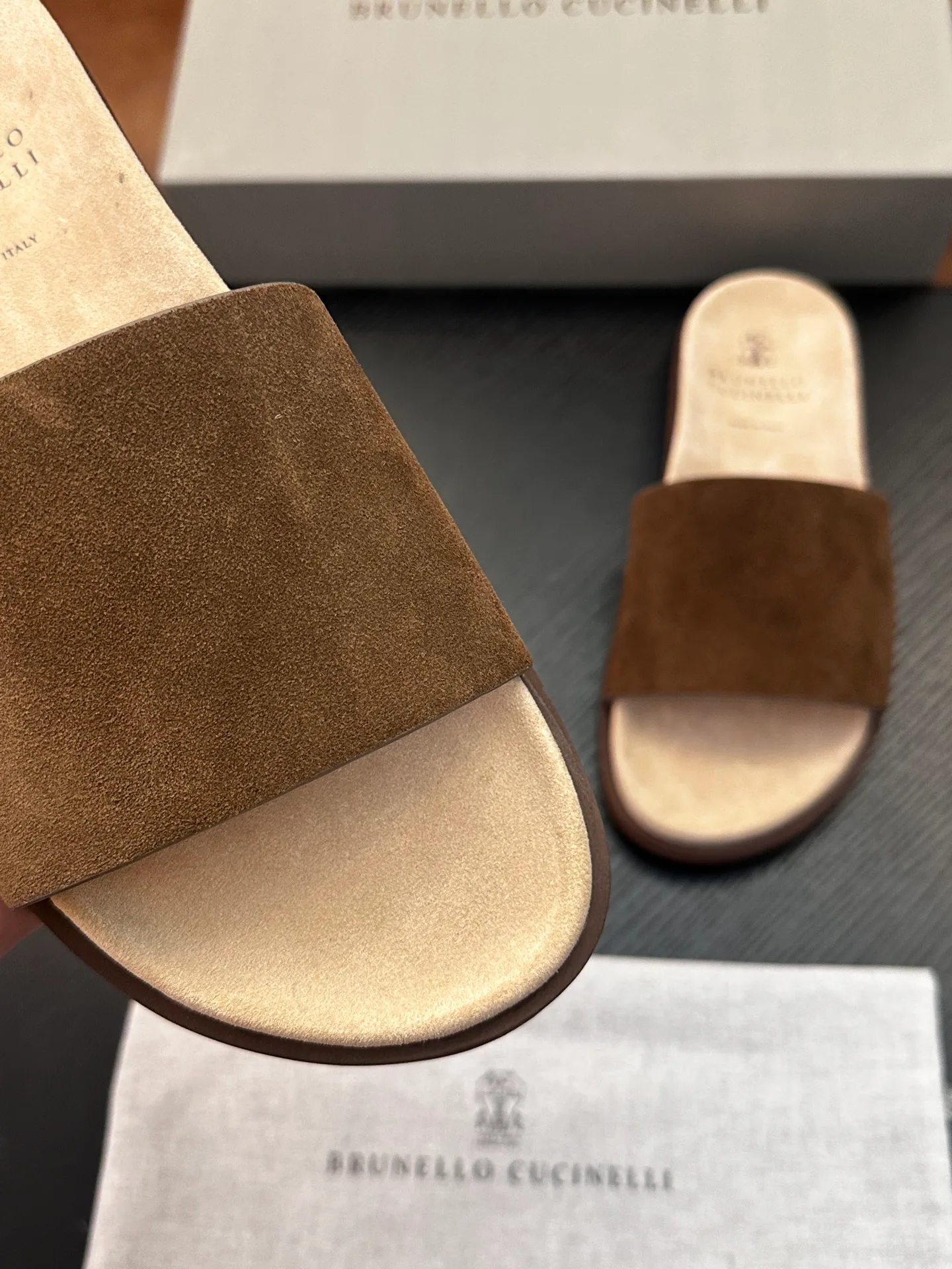 Тапочки Мужские Brunello Cucinelli 14548936