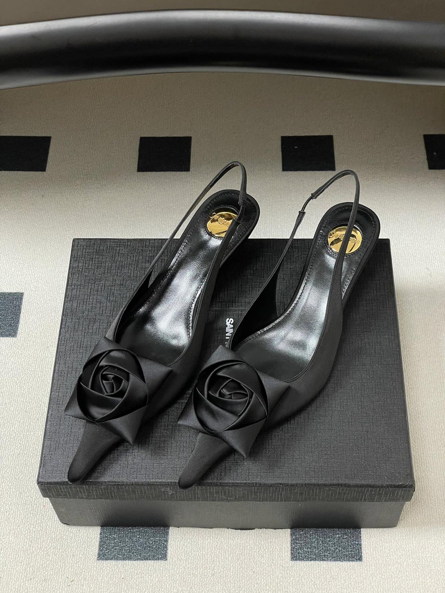 Туфли Женские Saint Laurent 668688