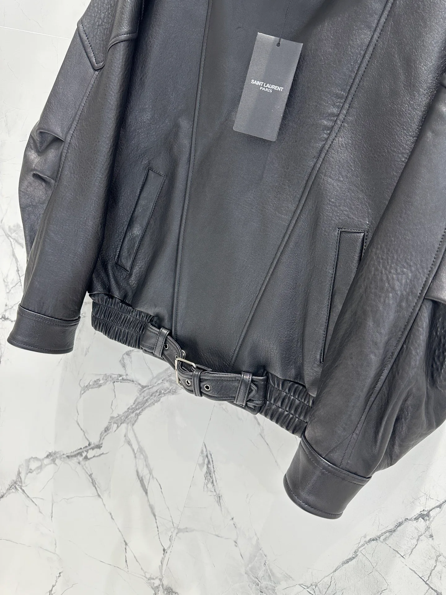 Кожаные Куртки И Дублёнки Женские Saint Laurent 11164735