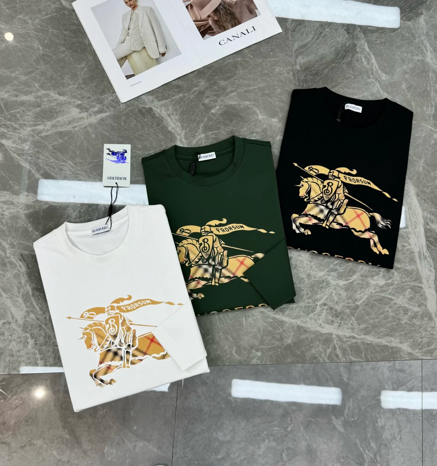 Лонгсливы Мужские Burberry 927924