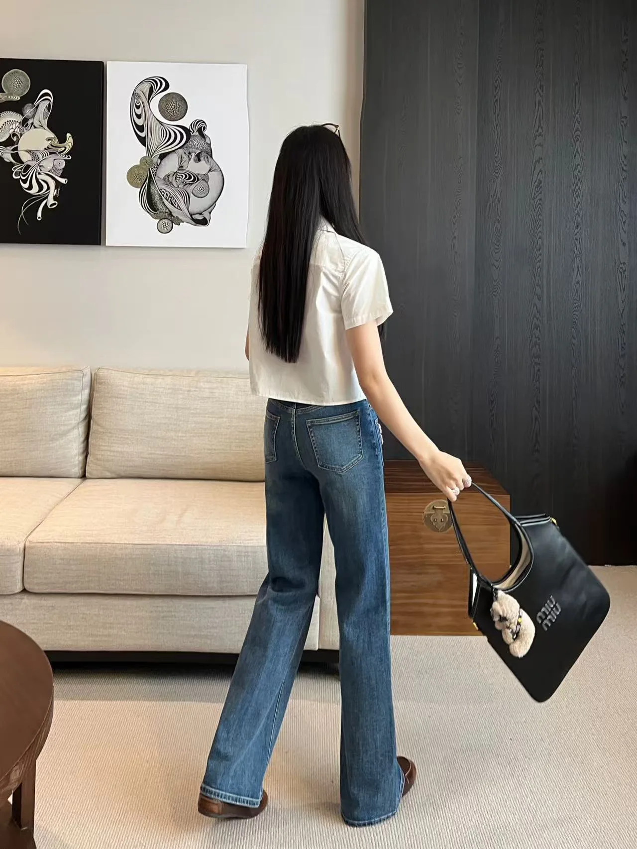 Джинсы Женские Miu Miu 15766