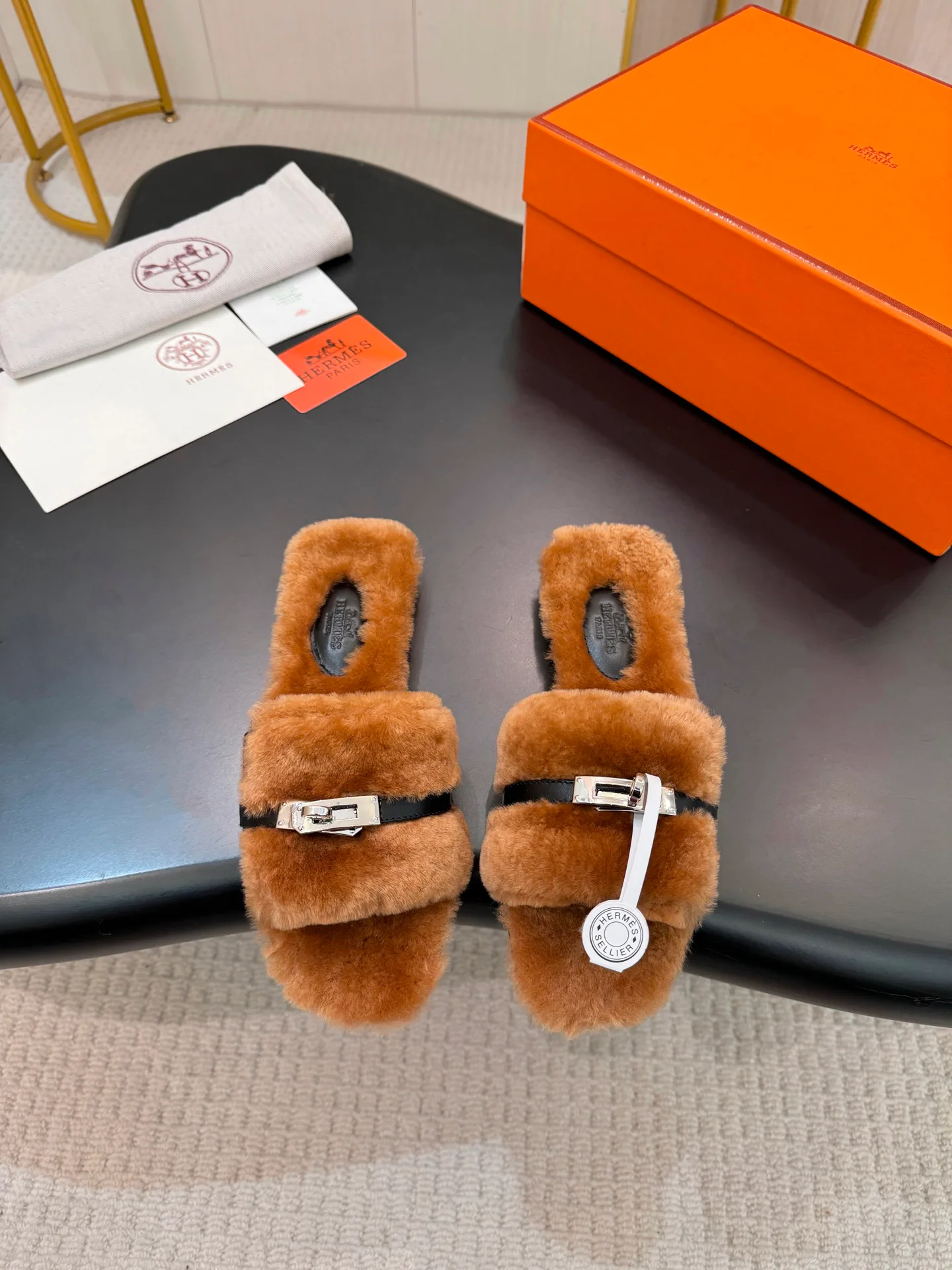 Тапочки Женские Hermes 97553