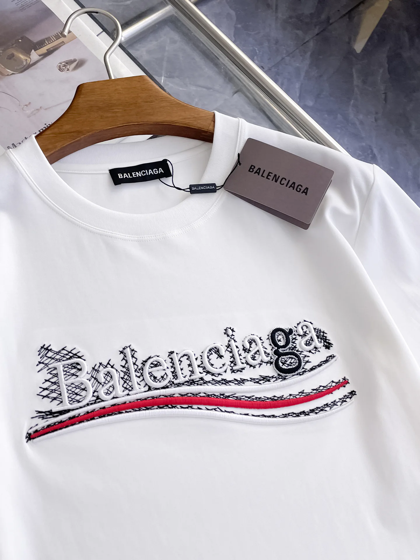 Футболки Мужские Balenciaga 17579684