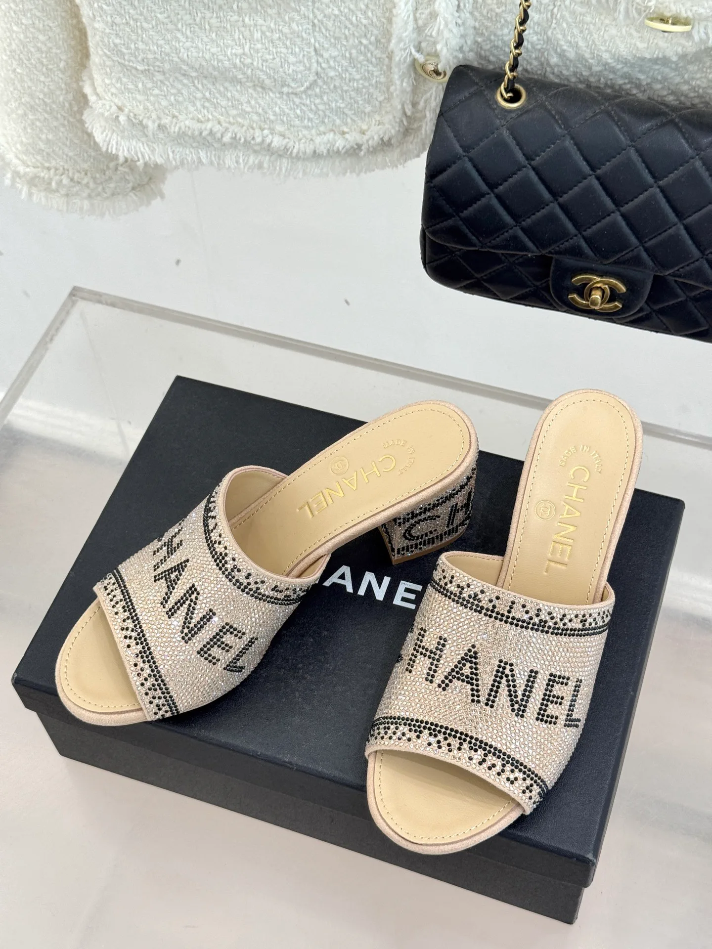 Босоножки Женские Chanel 9499387