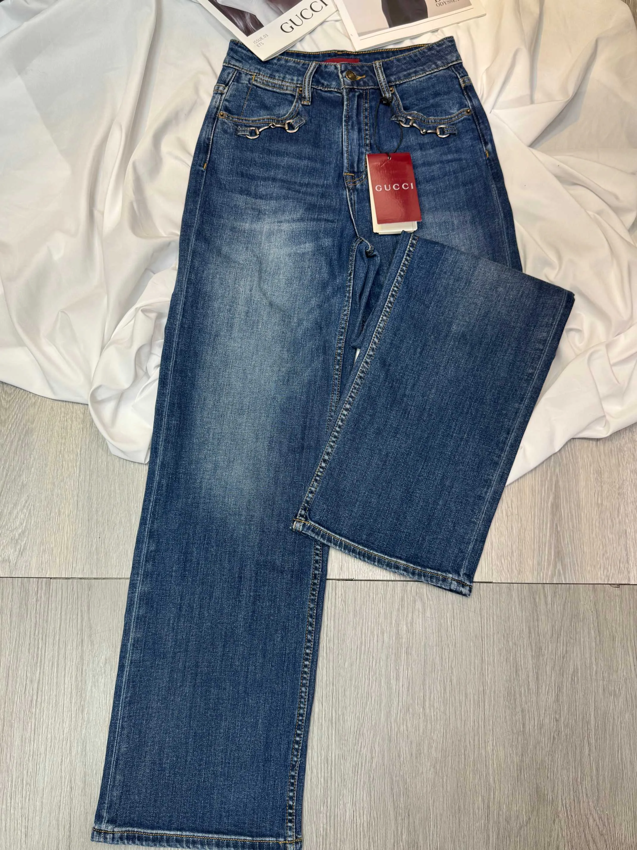 Джинсы Женские Gucci 18145692