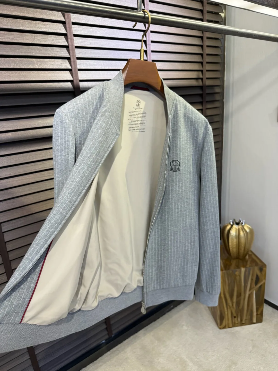 Куртки И Пуховики Мужские Brunello Cucinelli 1860040