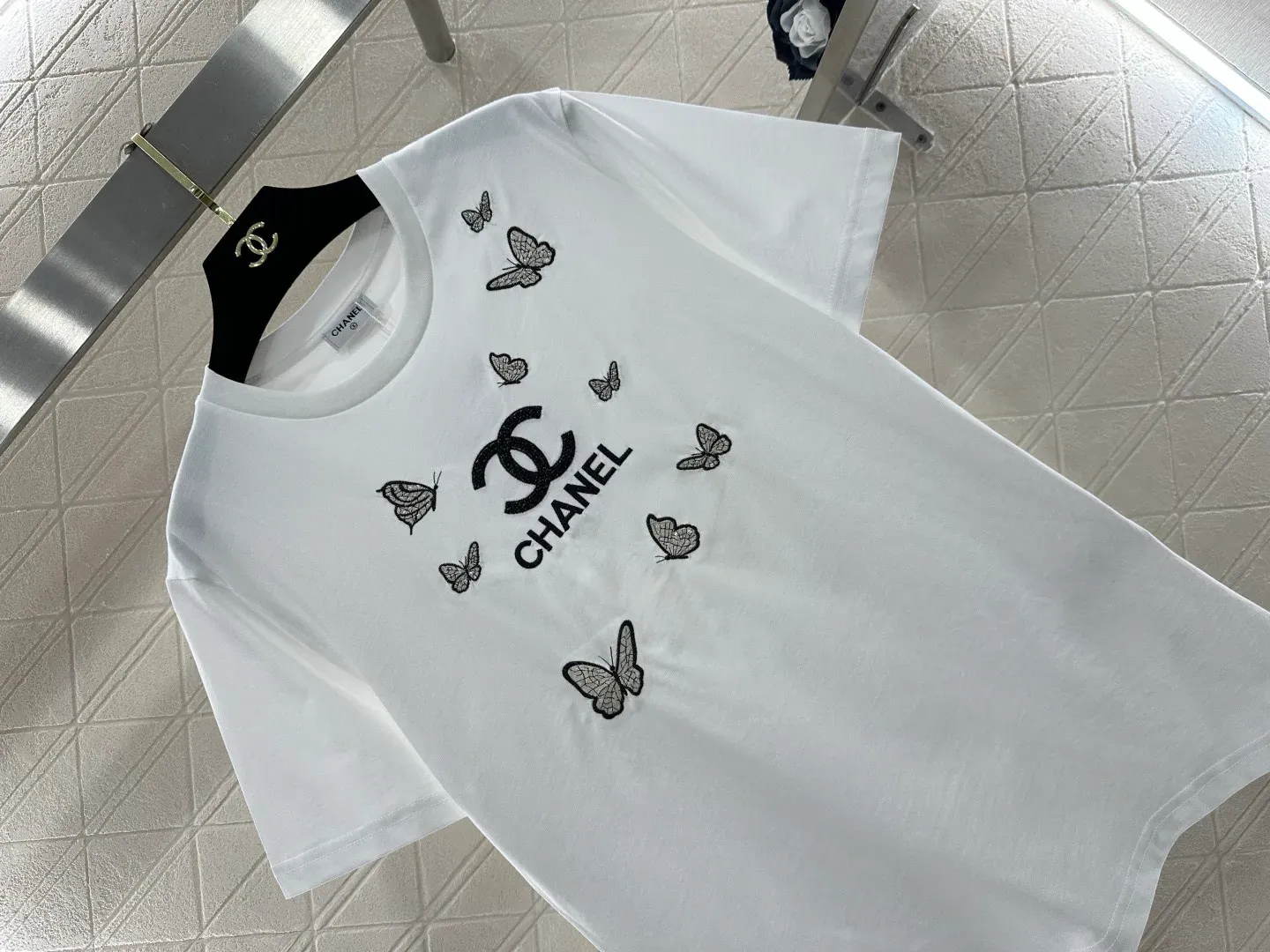 Футболки Женские Chanel 1263441