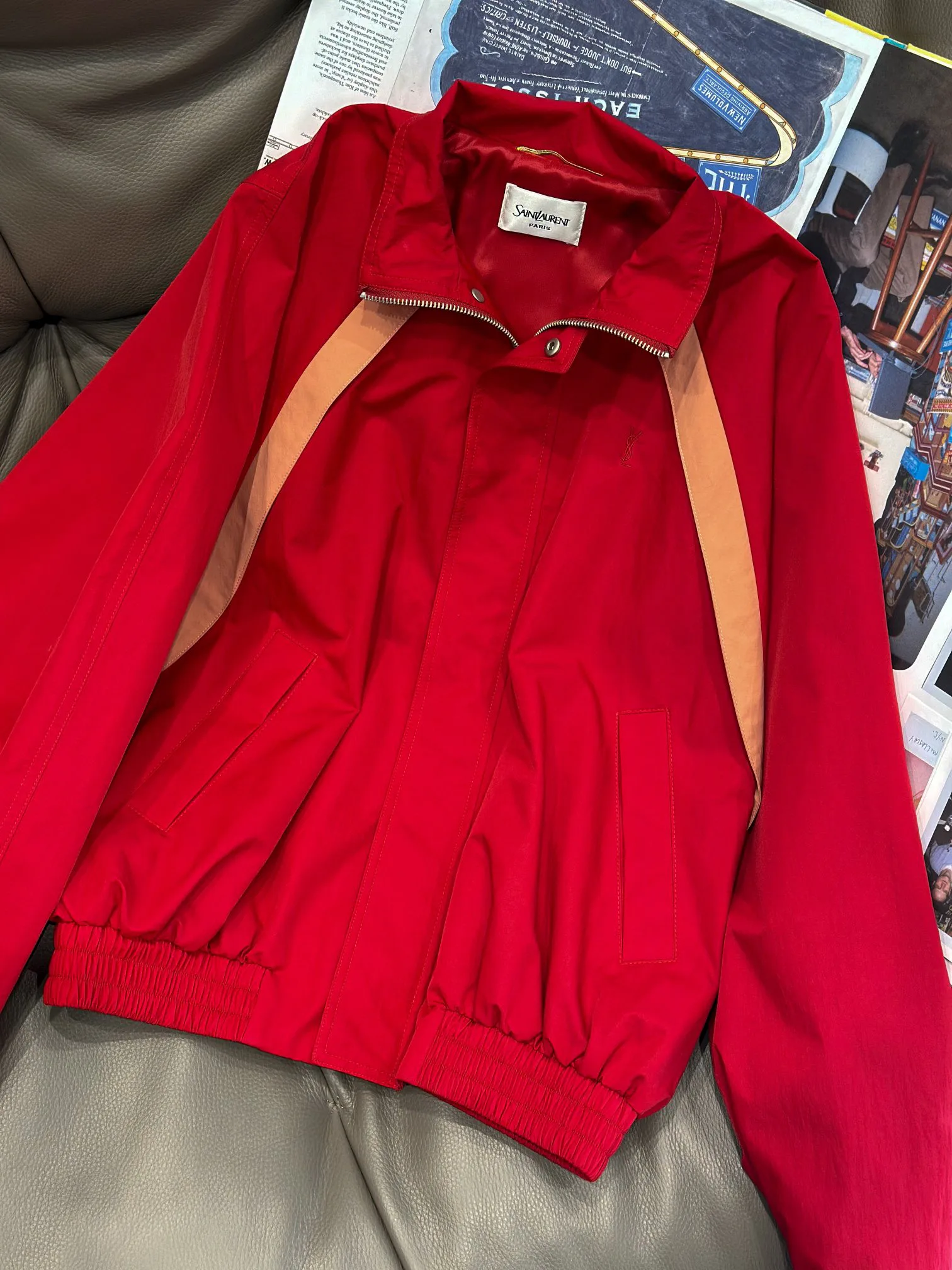 Куртки И Пуховики Женские Saint Laurent 10299897