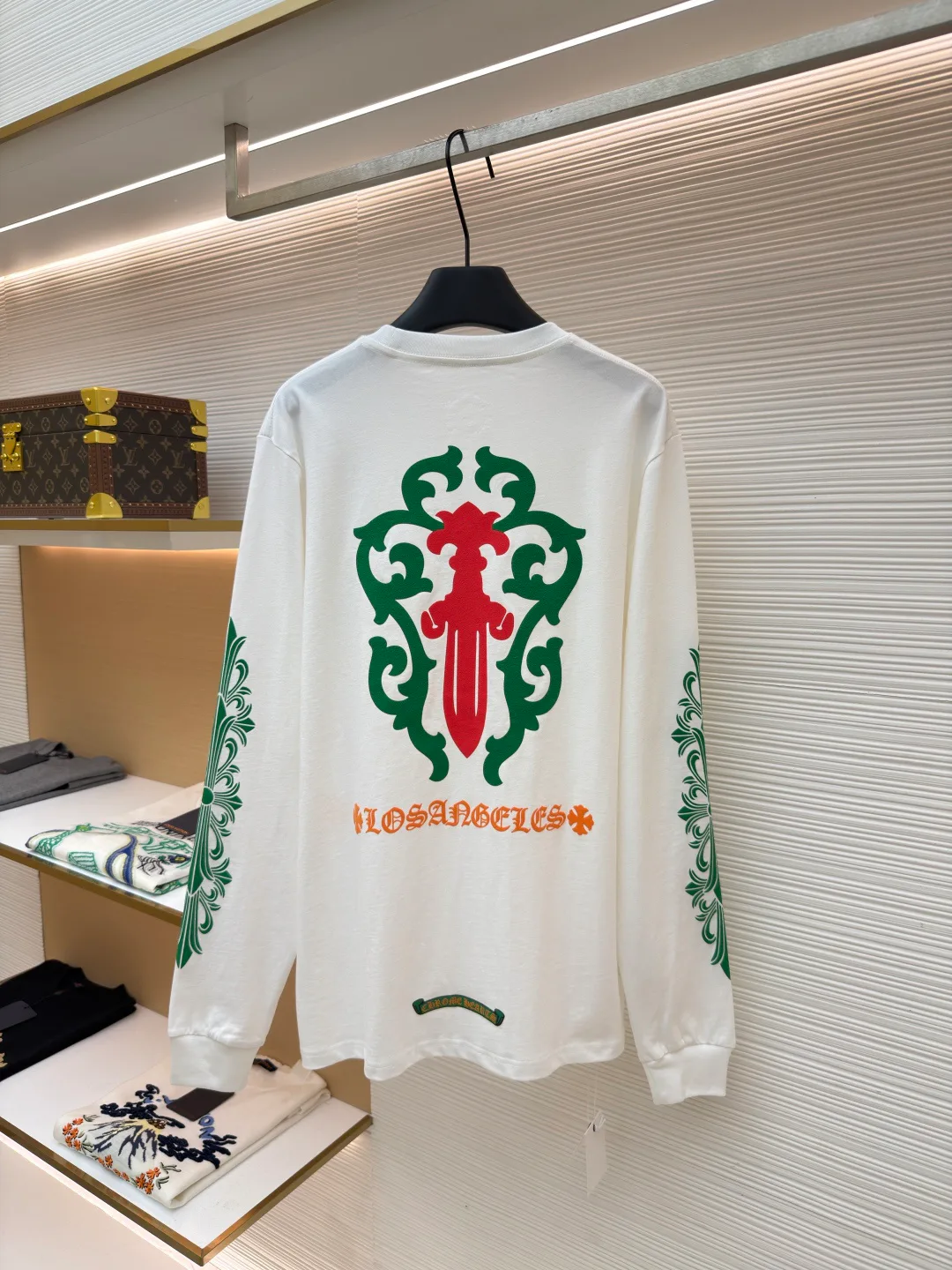 Лонгсливы Мужские Chrome Hearts 11399341