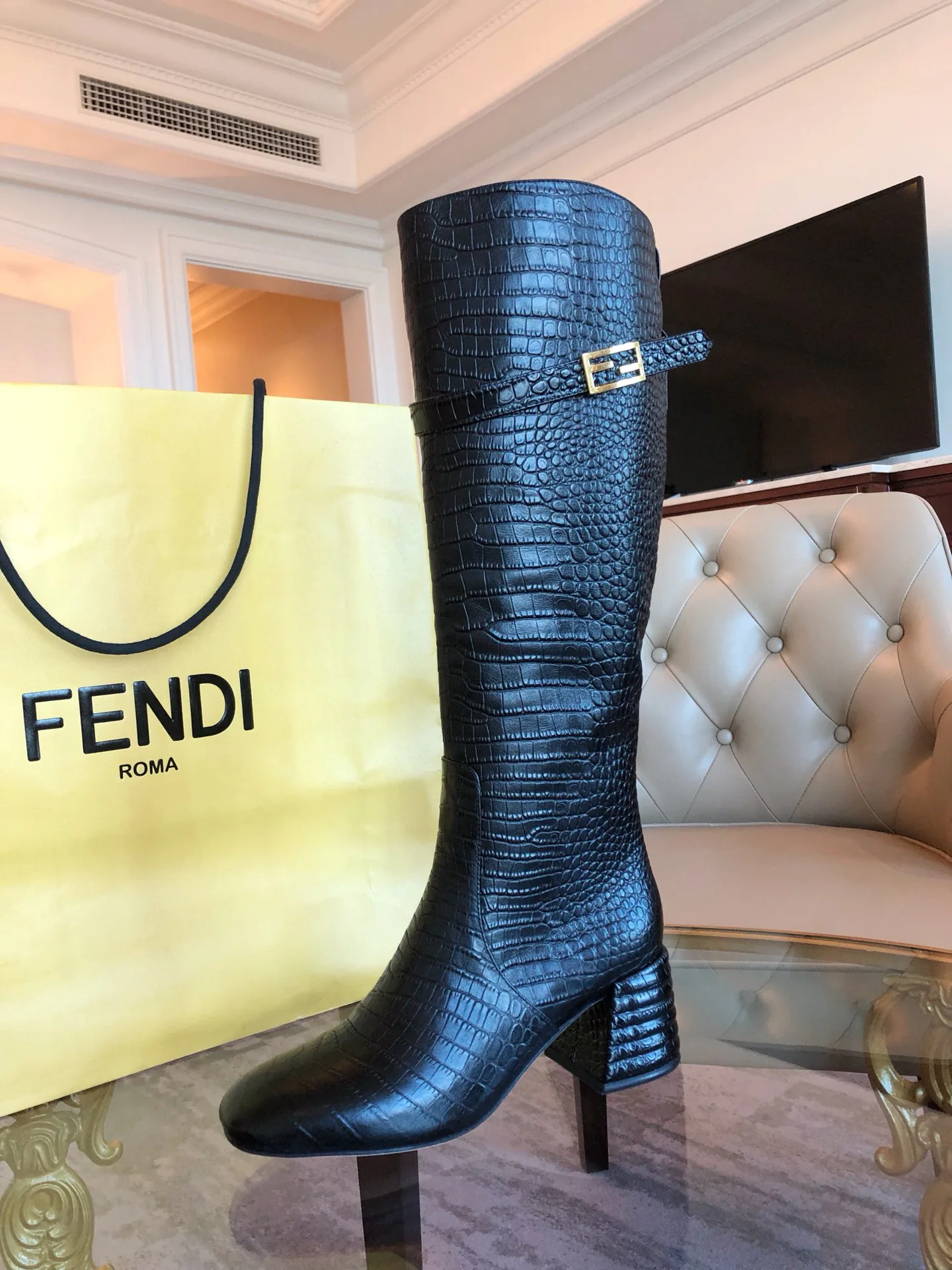 Сапоги Женские Fendi 1160041