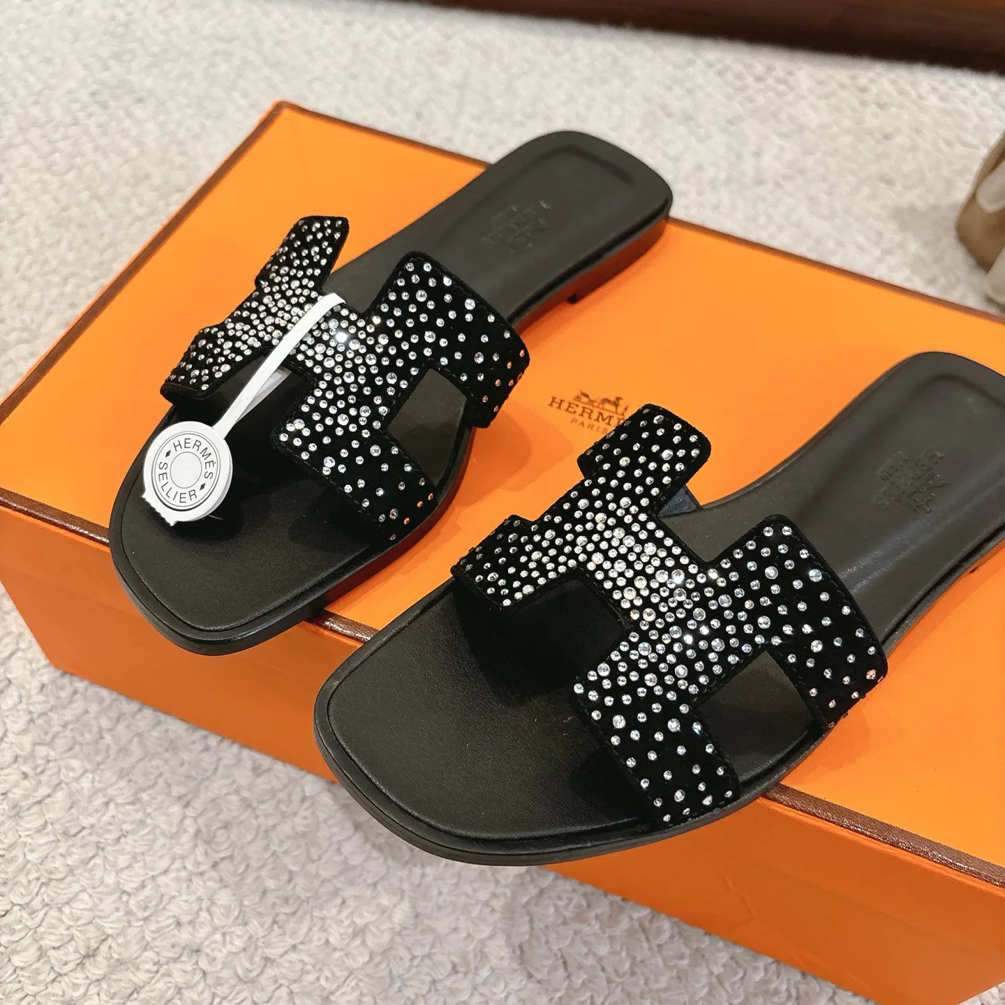 Шлепанцы Женские Hermes 11245956