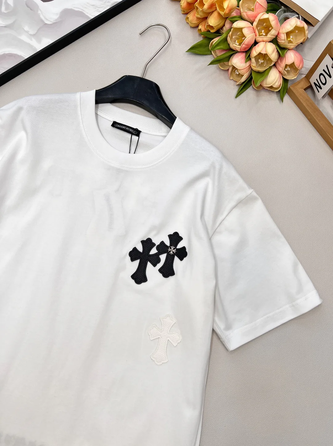 Футболки Женские Chrome Hearts 1856633