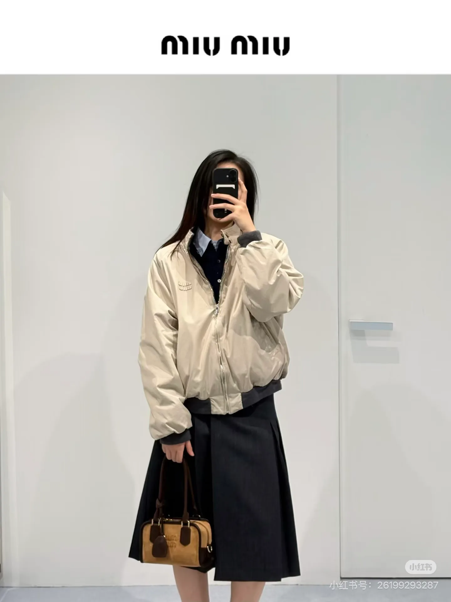 Куртки И Пуховики Женские Miu Miu 19809714