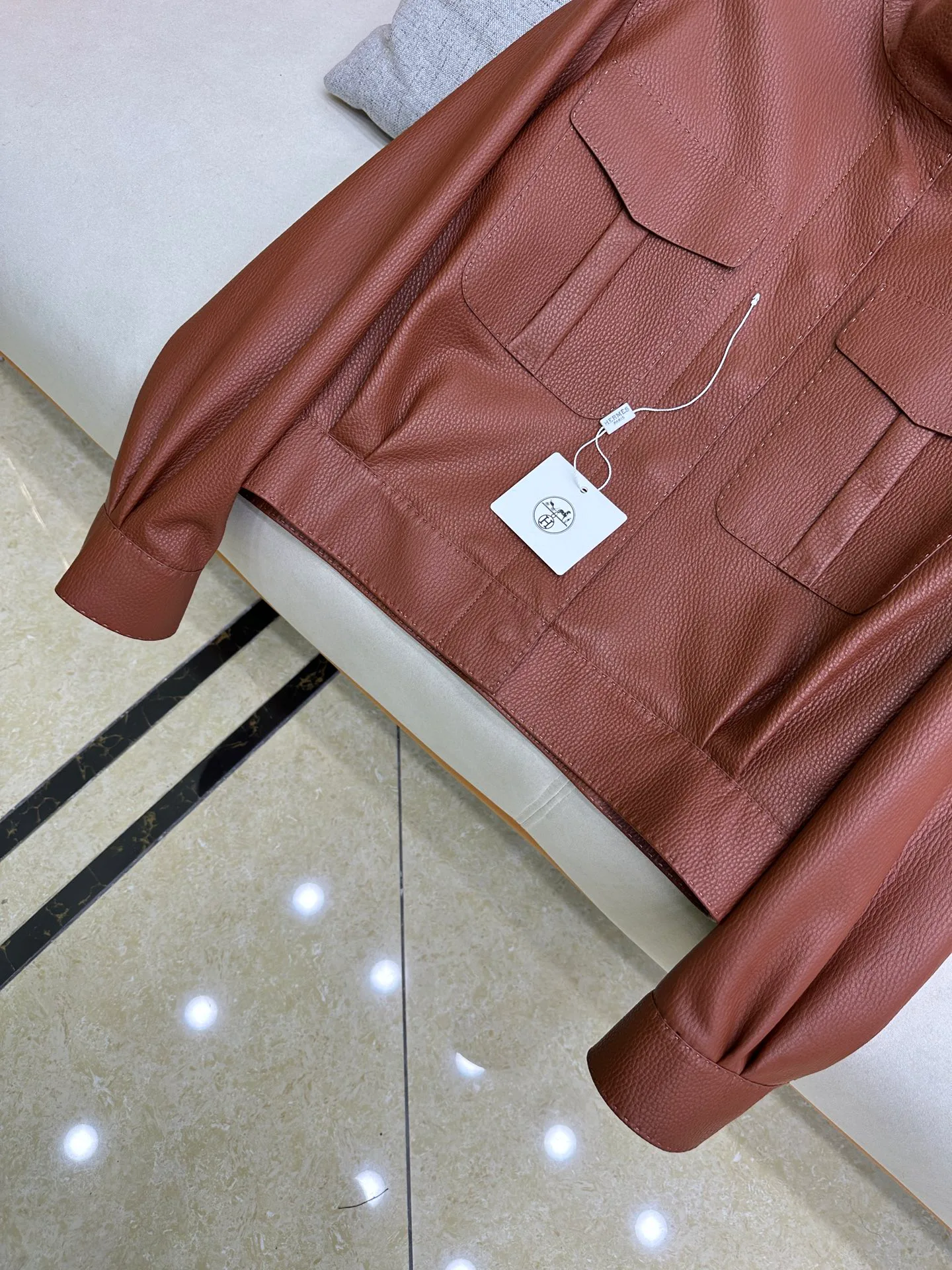 Кожаные Куртки И Дублёнки Женские Hermes 11187836