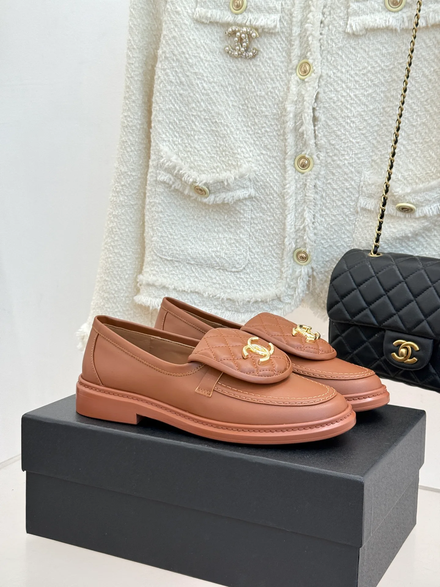 Лоферы И Мокасины Женские Chanel 17336067