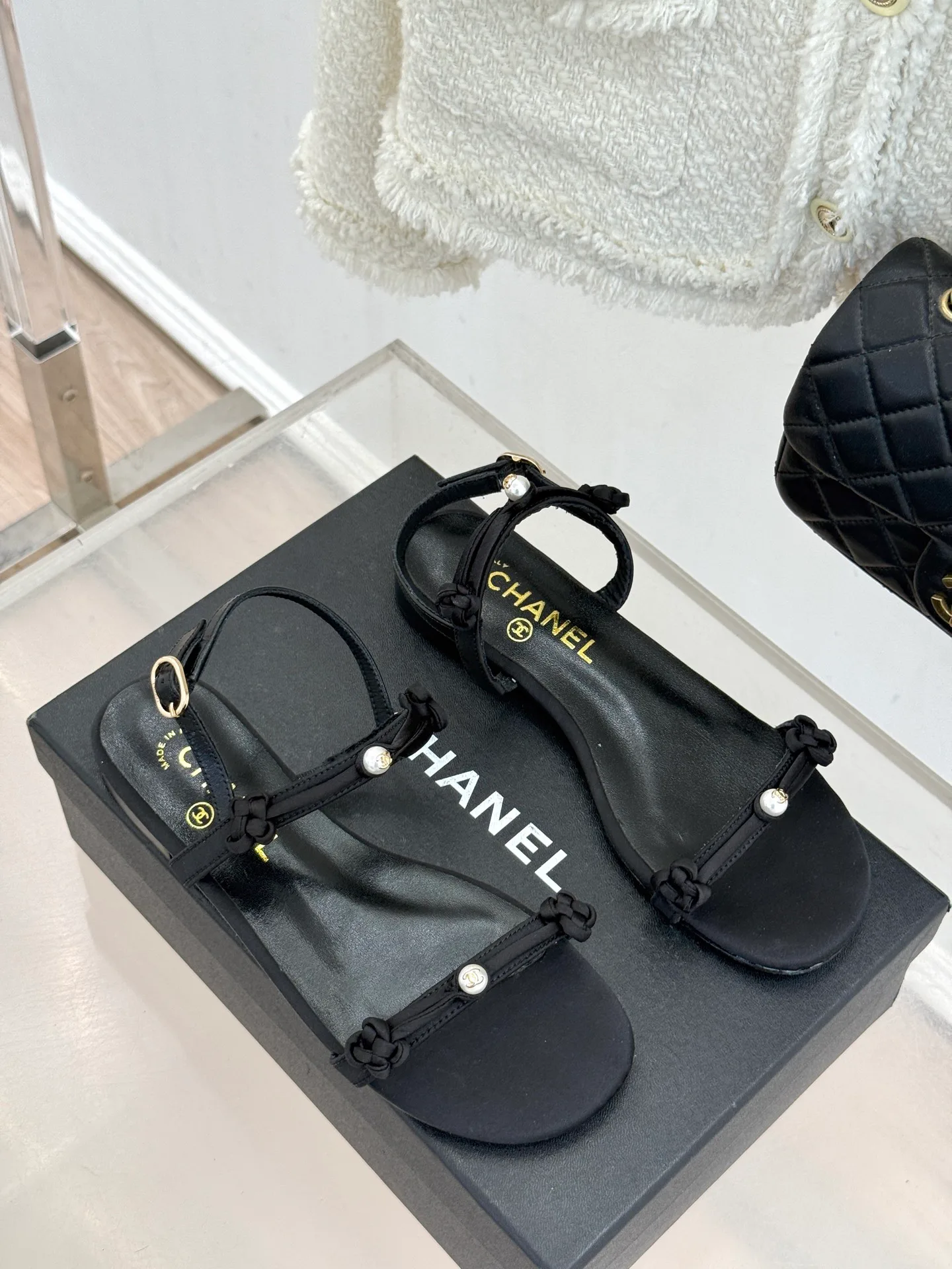 Босоножки Женские Chanel 11414459