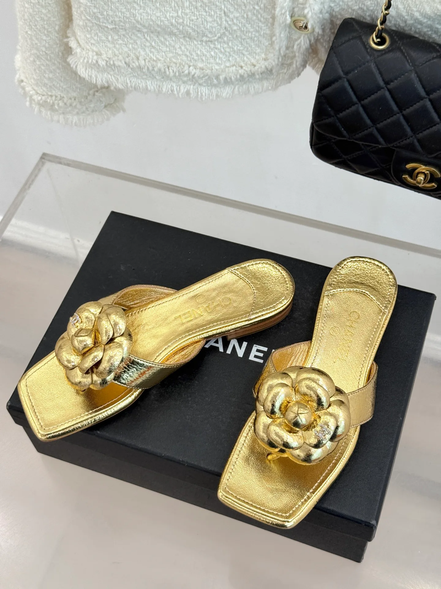 Шлепанцы Женские Chanel 13151656