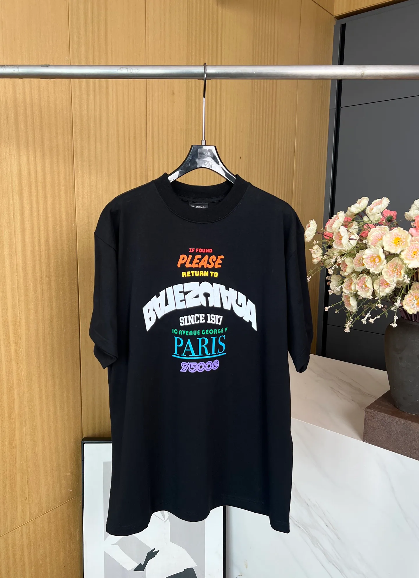 Футболки Мужские Balenciaga 12684891