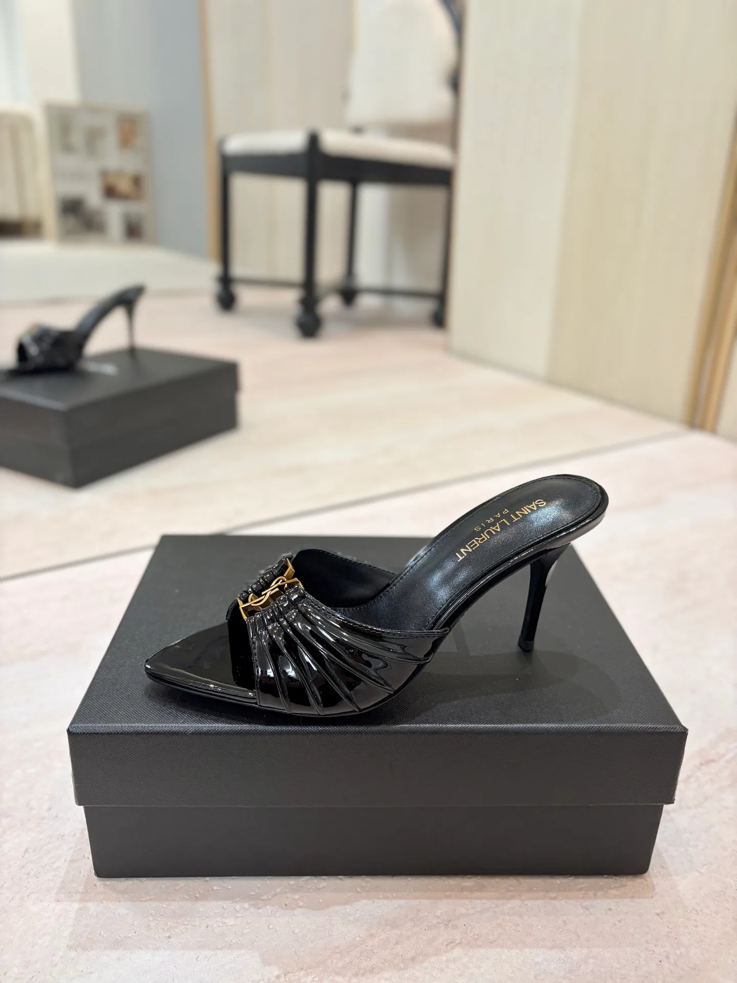 Мюли И Сабо Женские Saint Laurent 17476095