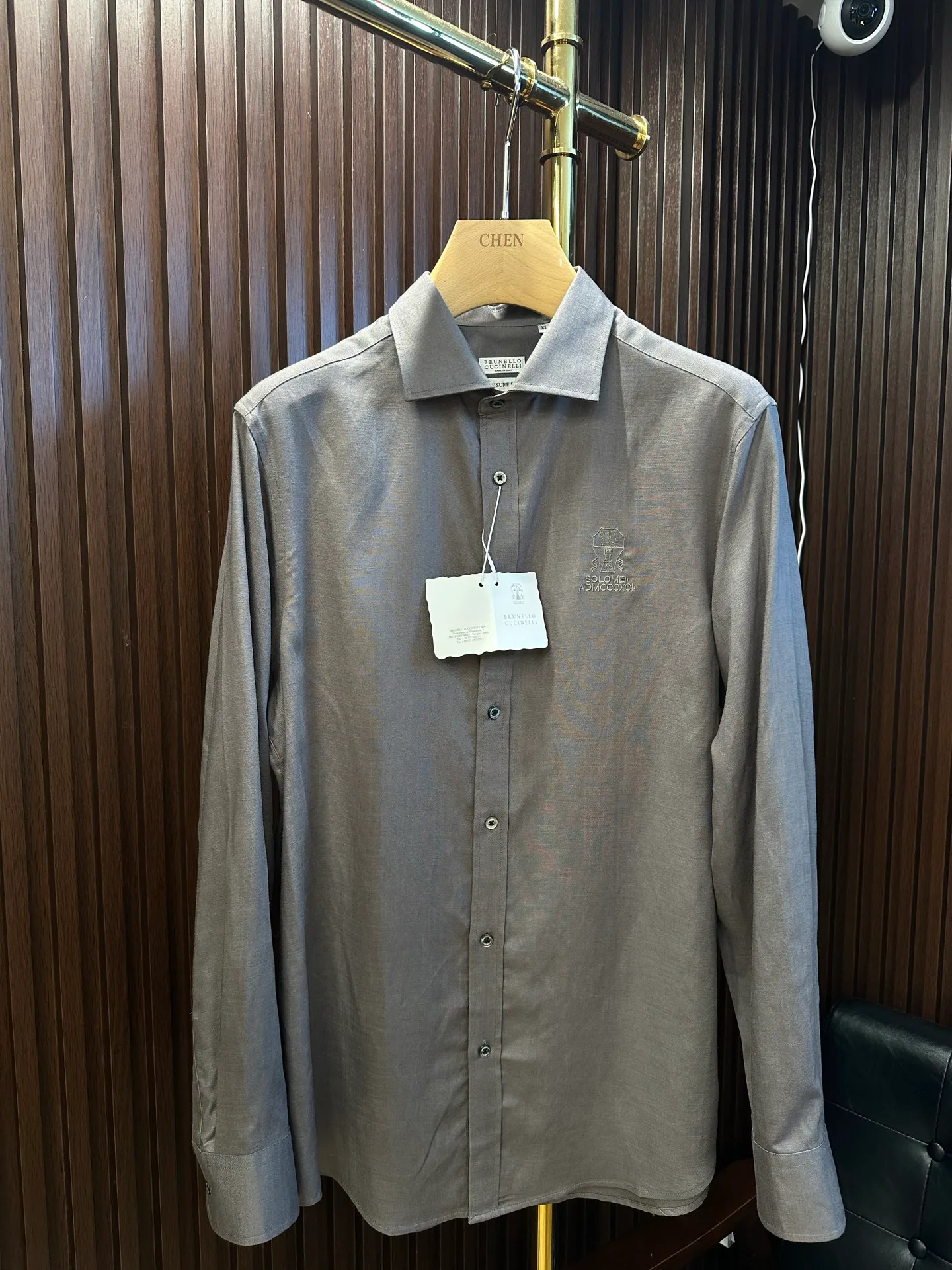 Рубашки Мужские Brunello Cucinelli 11383589