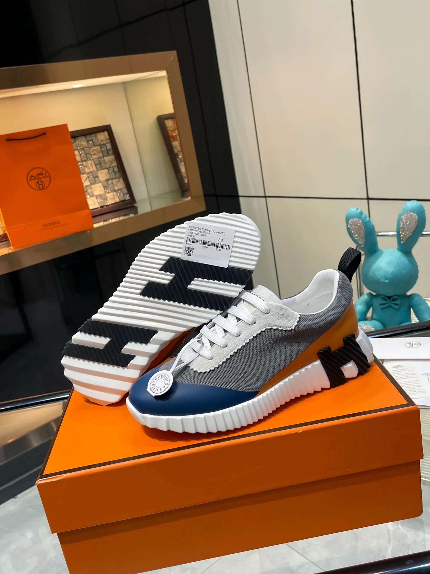 Кроссовки Женские Hermes 17954778