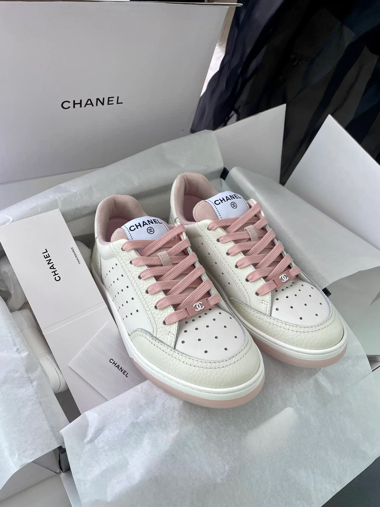 Кроссовки Женские Chanel 1216607