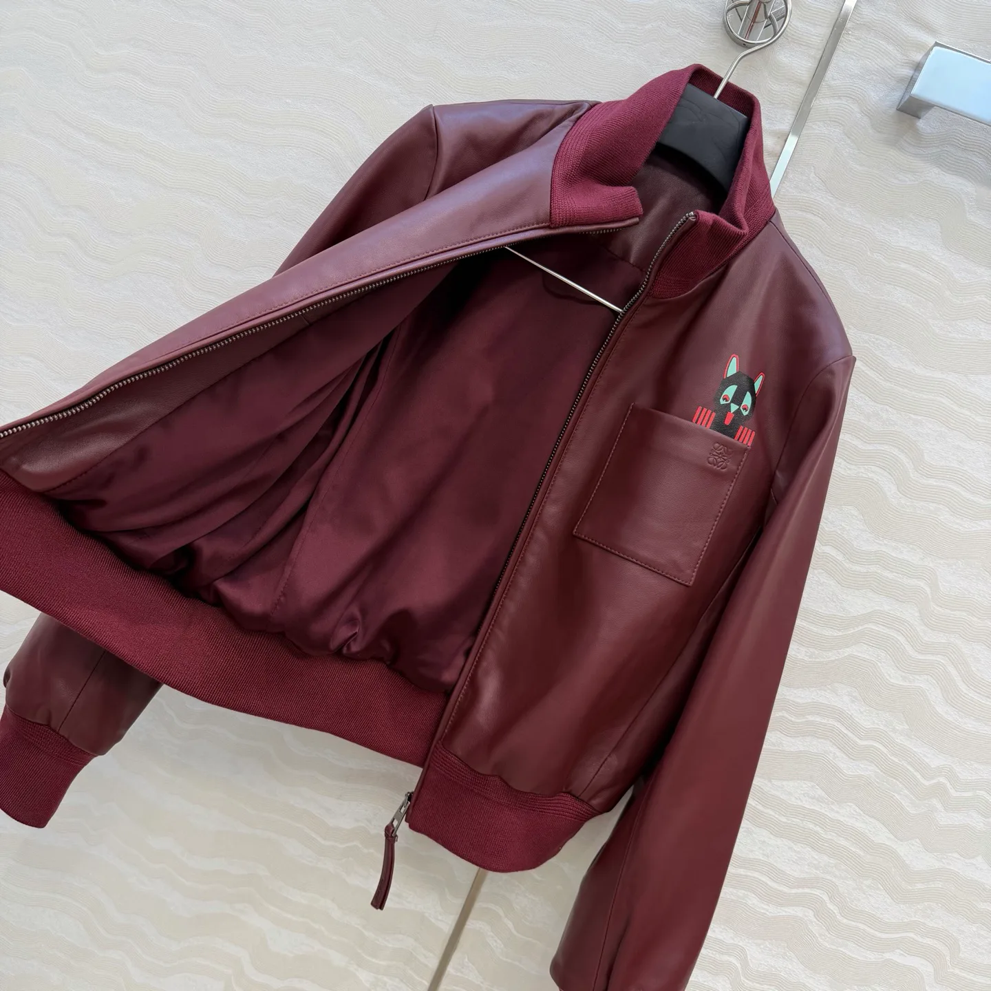 Кожаные Куртки И Дублёнки Женские Loewe 1407776