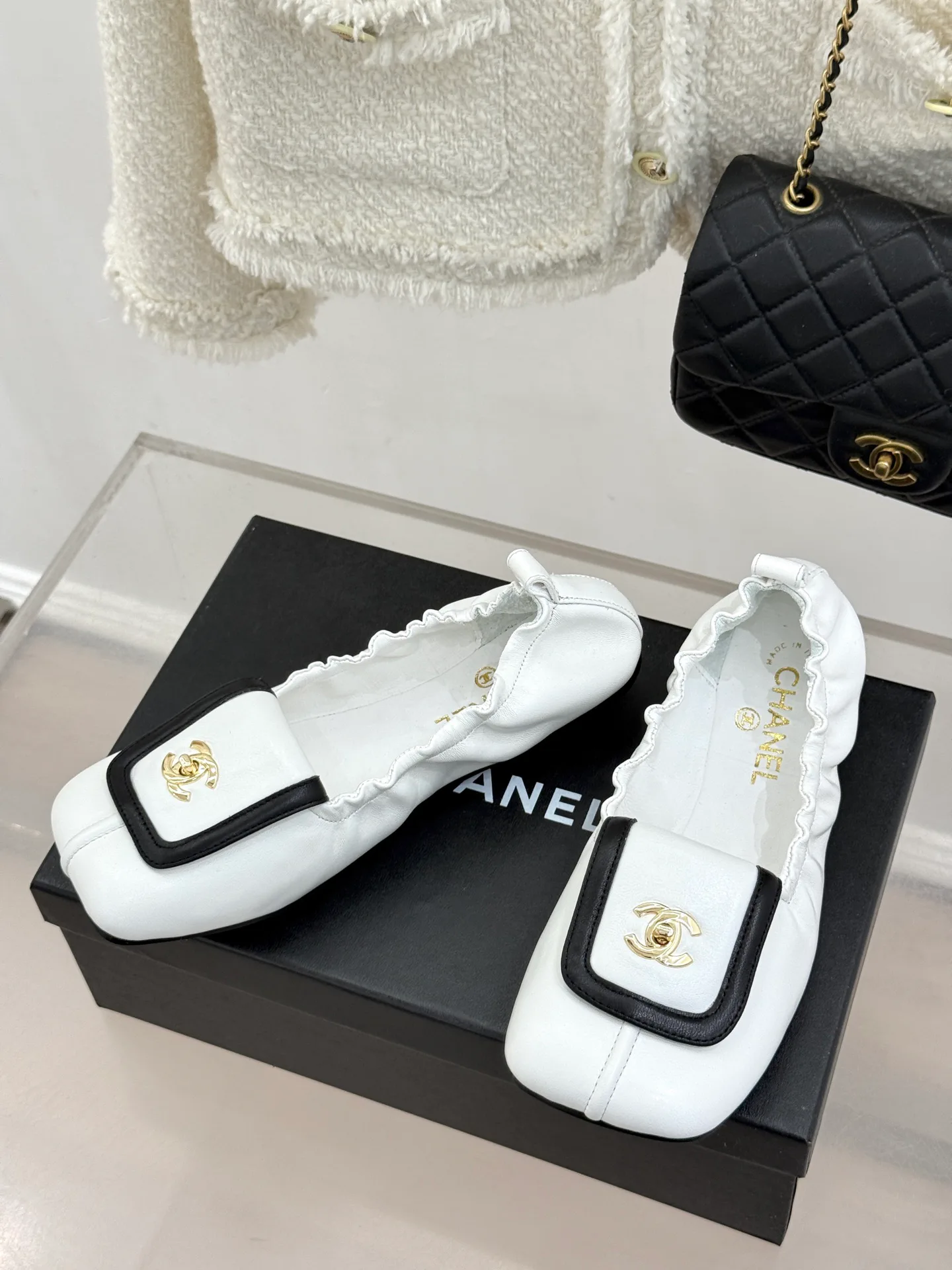 Балетки Женские Chanel 12958093