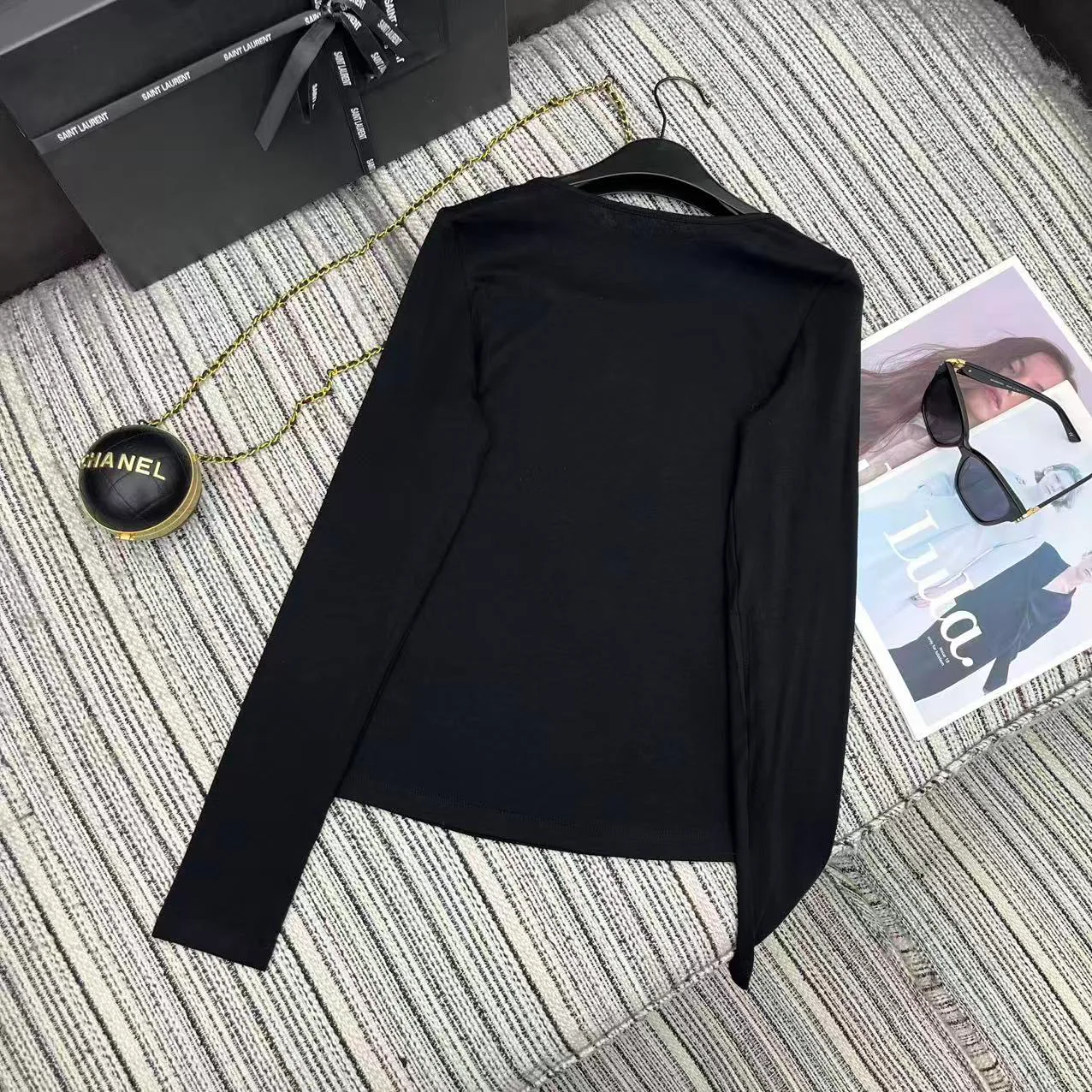 Лонгсливы Женские Saint Laurent 11230100