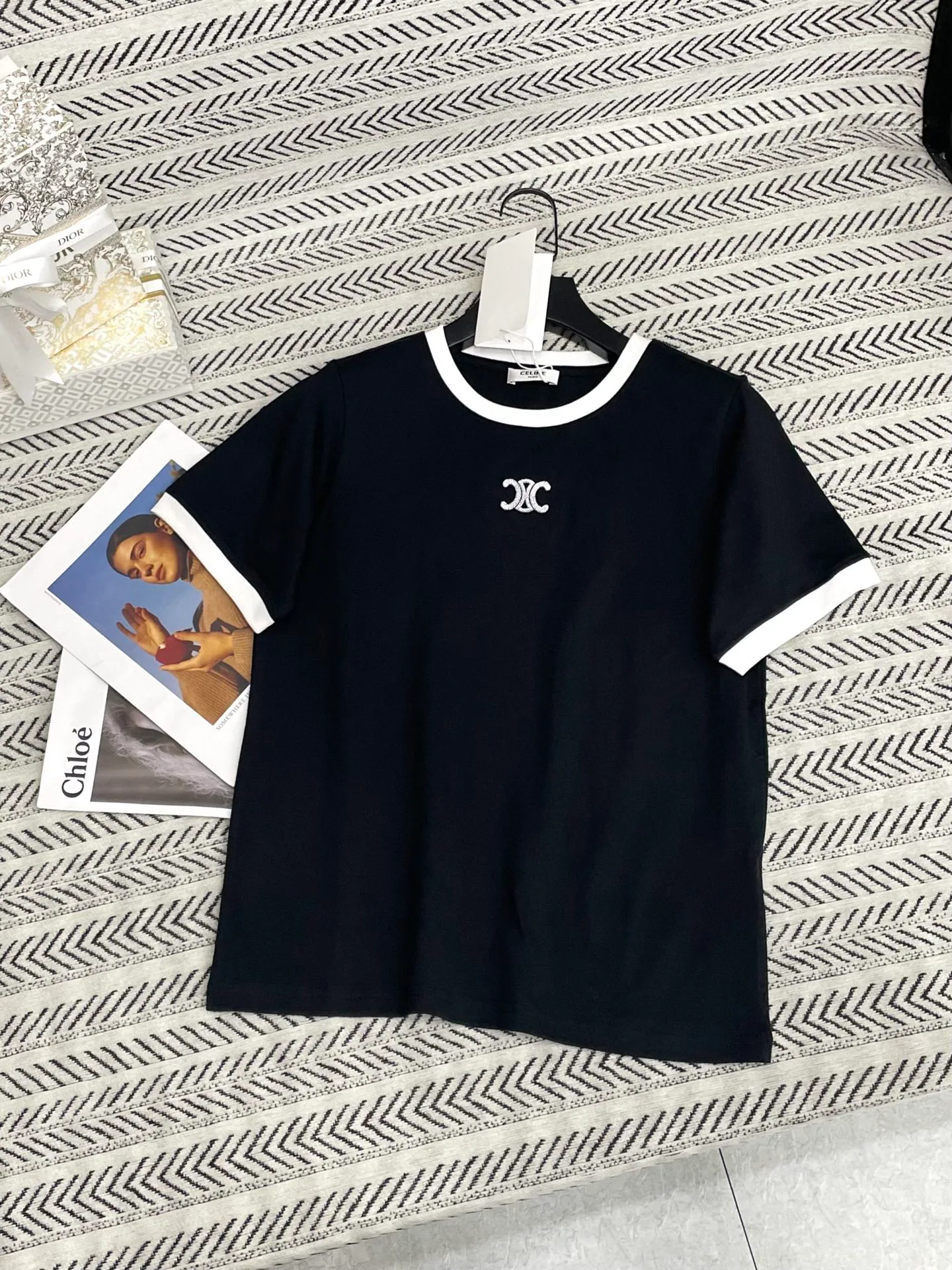 Футболки Женские Celine 4875077
