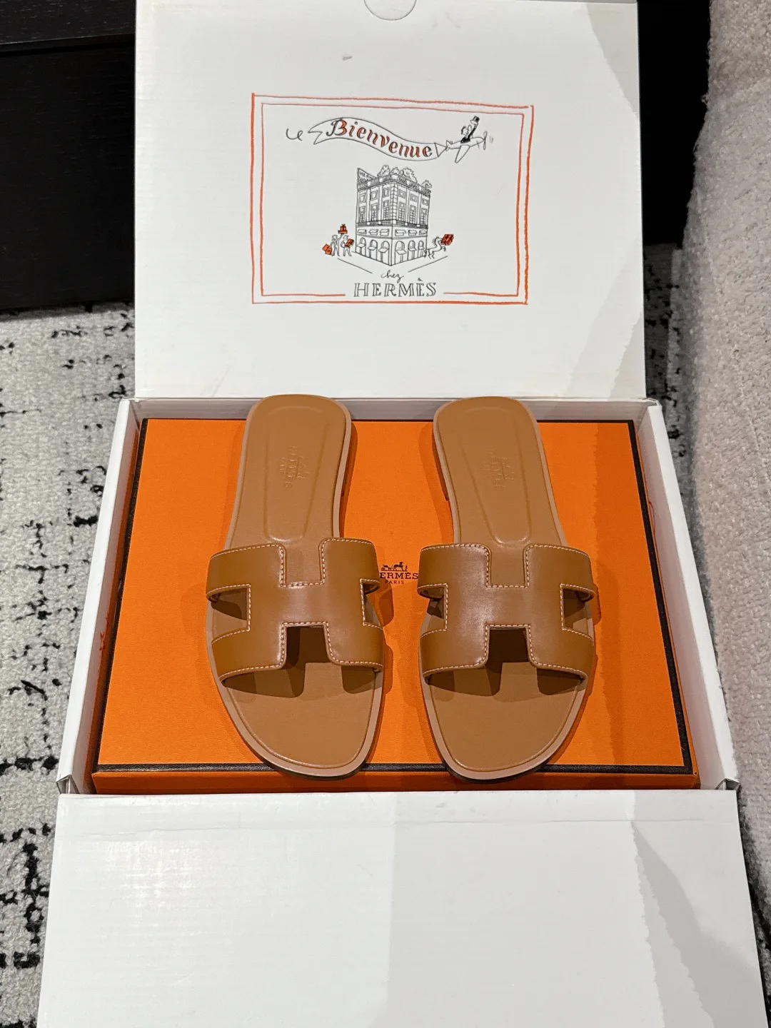 Шлепанцы Женские Hermes 814590