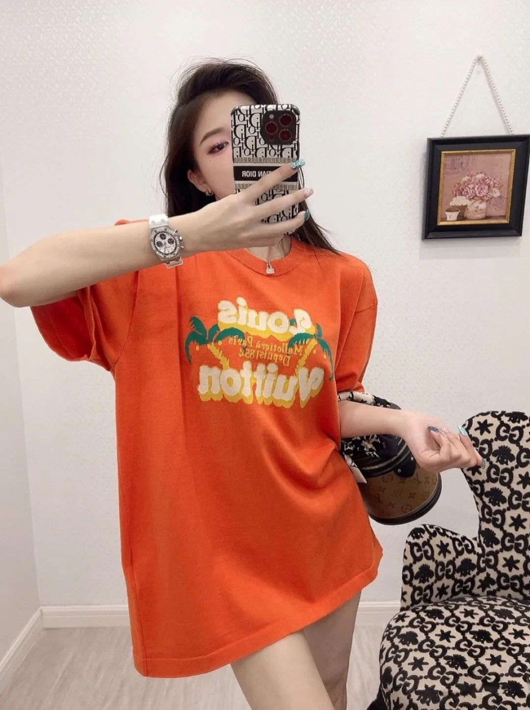 Футболки Мужские Louis Vuitton 9350690