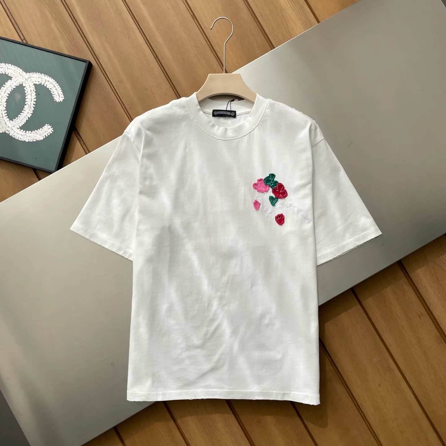 Футболки Женские Chrome Hearts 10938001