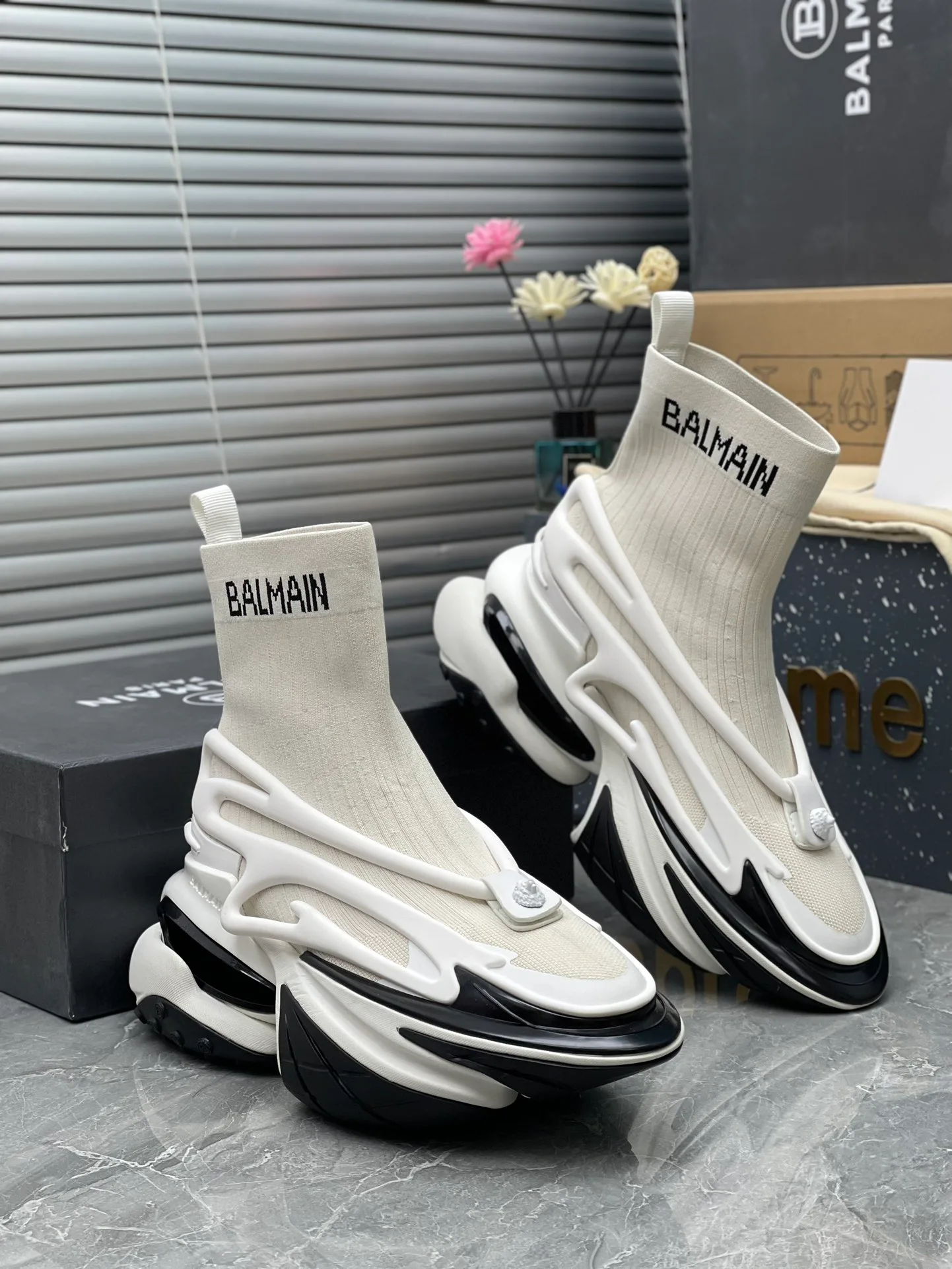 Кроссовки Женские Balmain 4041897