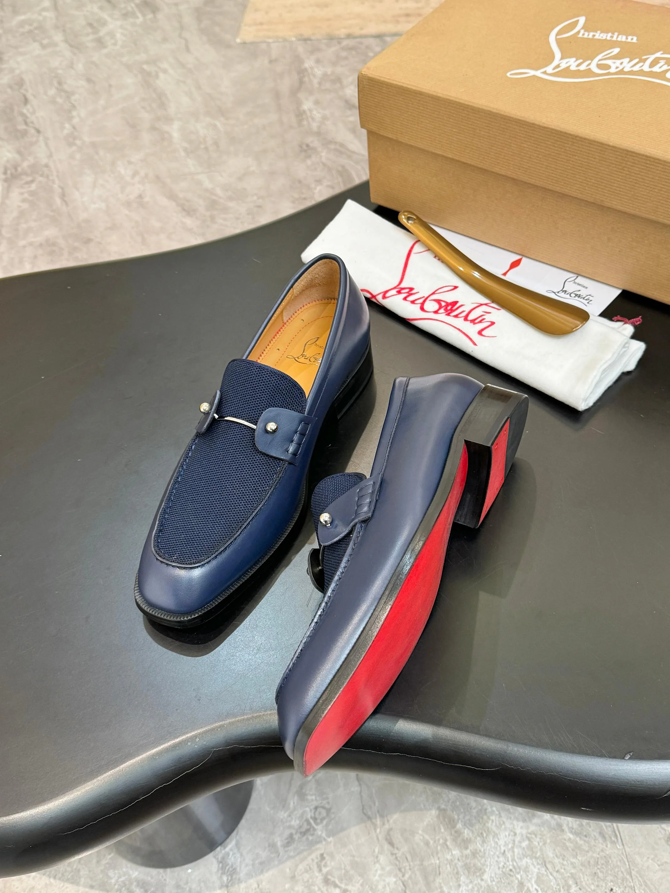 Лоферы И Туфли Мужские Christian Louboutin 18117277