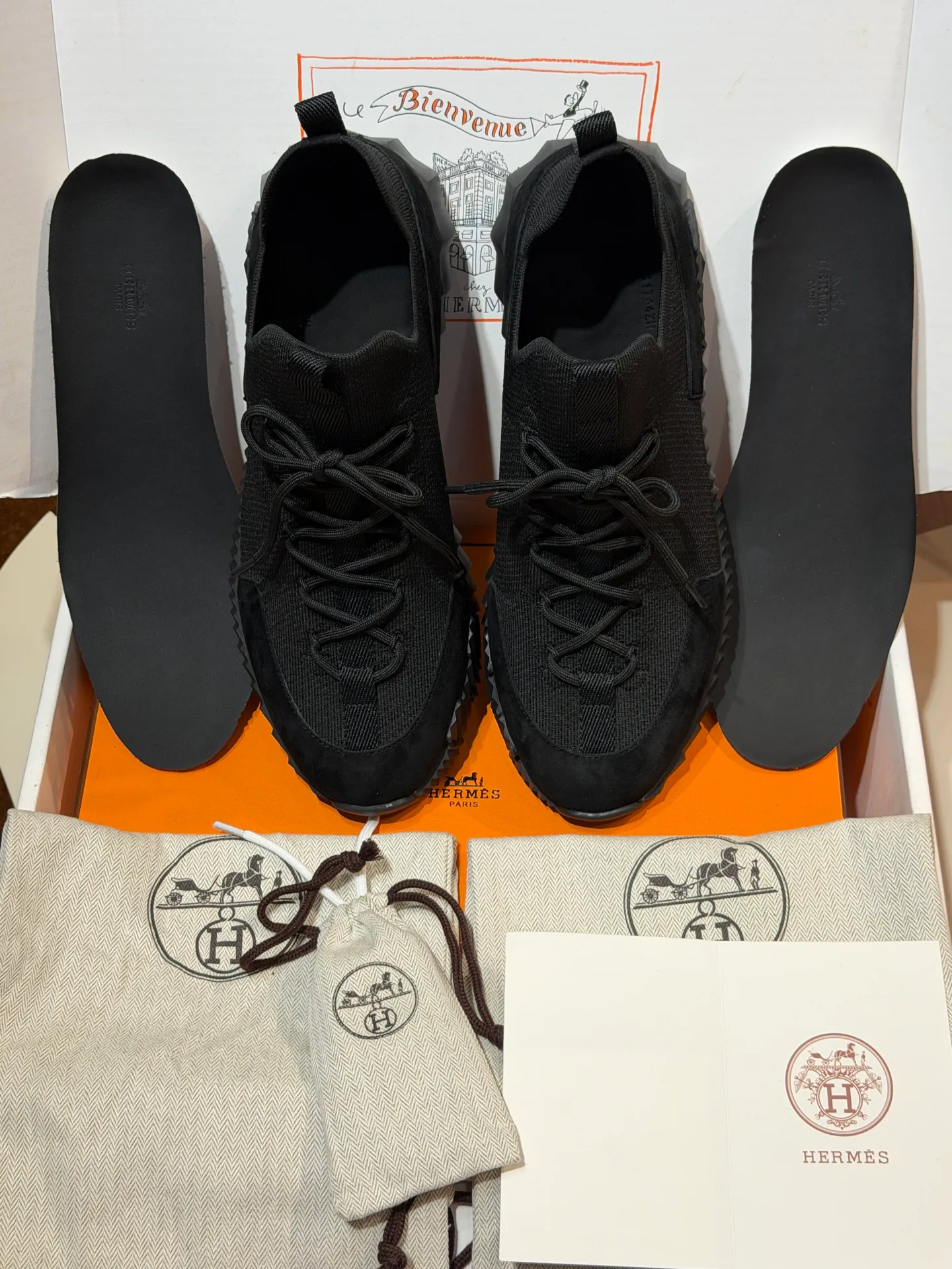 Кроссовки Женские Hermes 554593