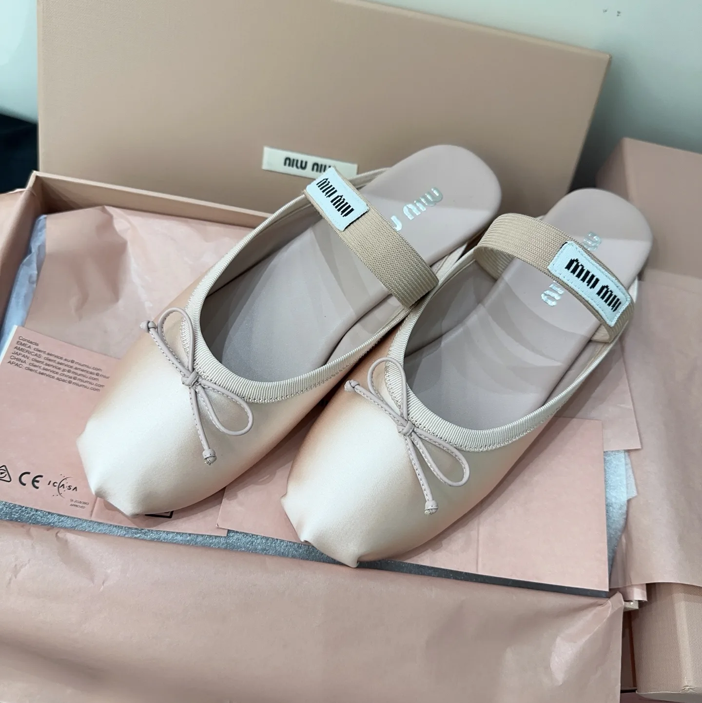 Балетки Женские Miu Miu 12859294