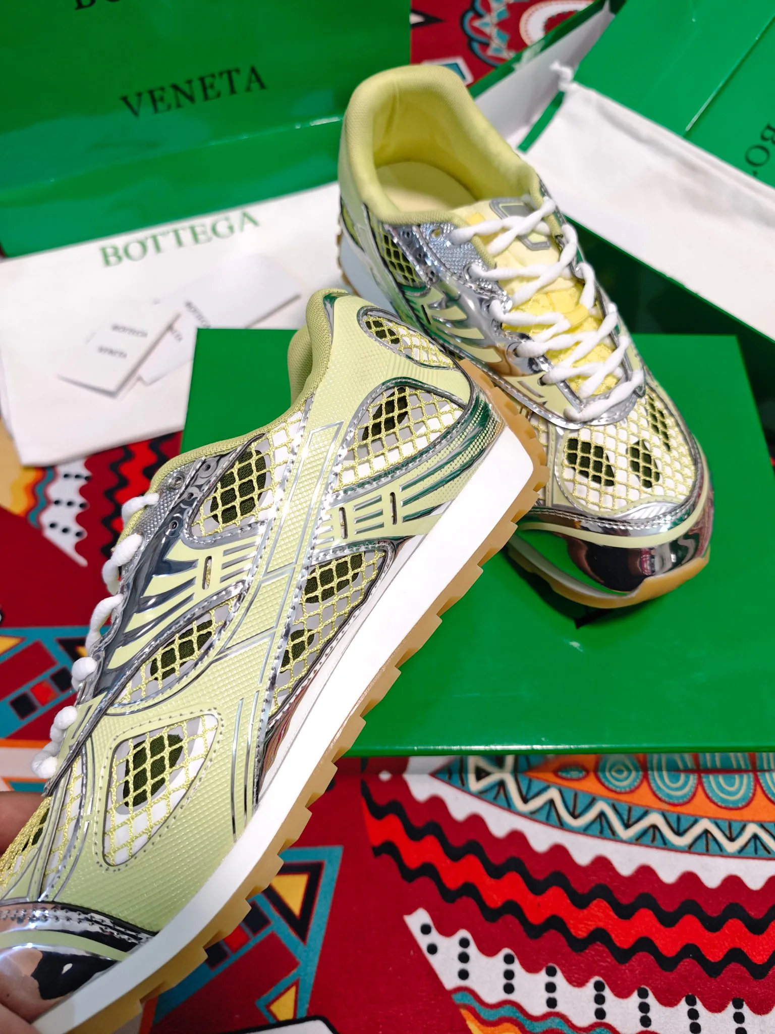 Кроссовки Женские Bottega Veneta 651208