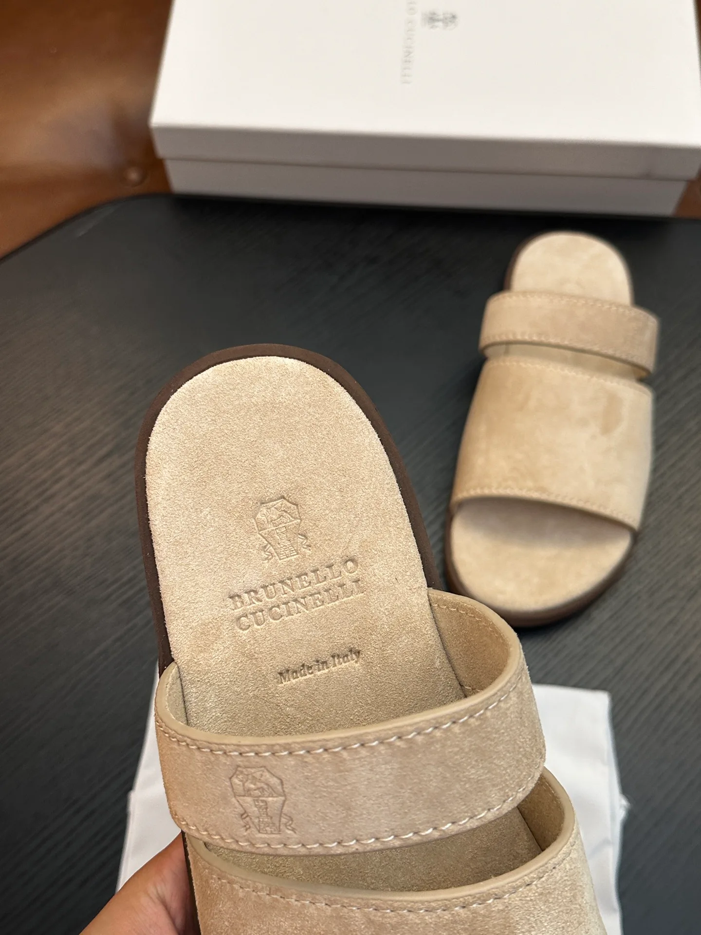Шлепанцы Мужские Brunello Cucinelli 17414623