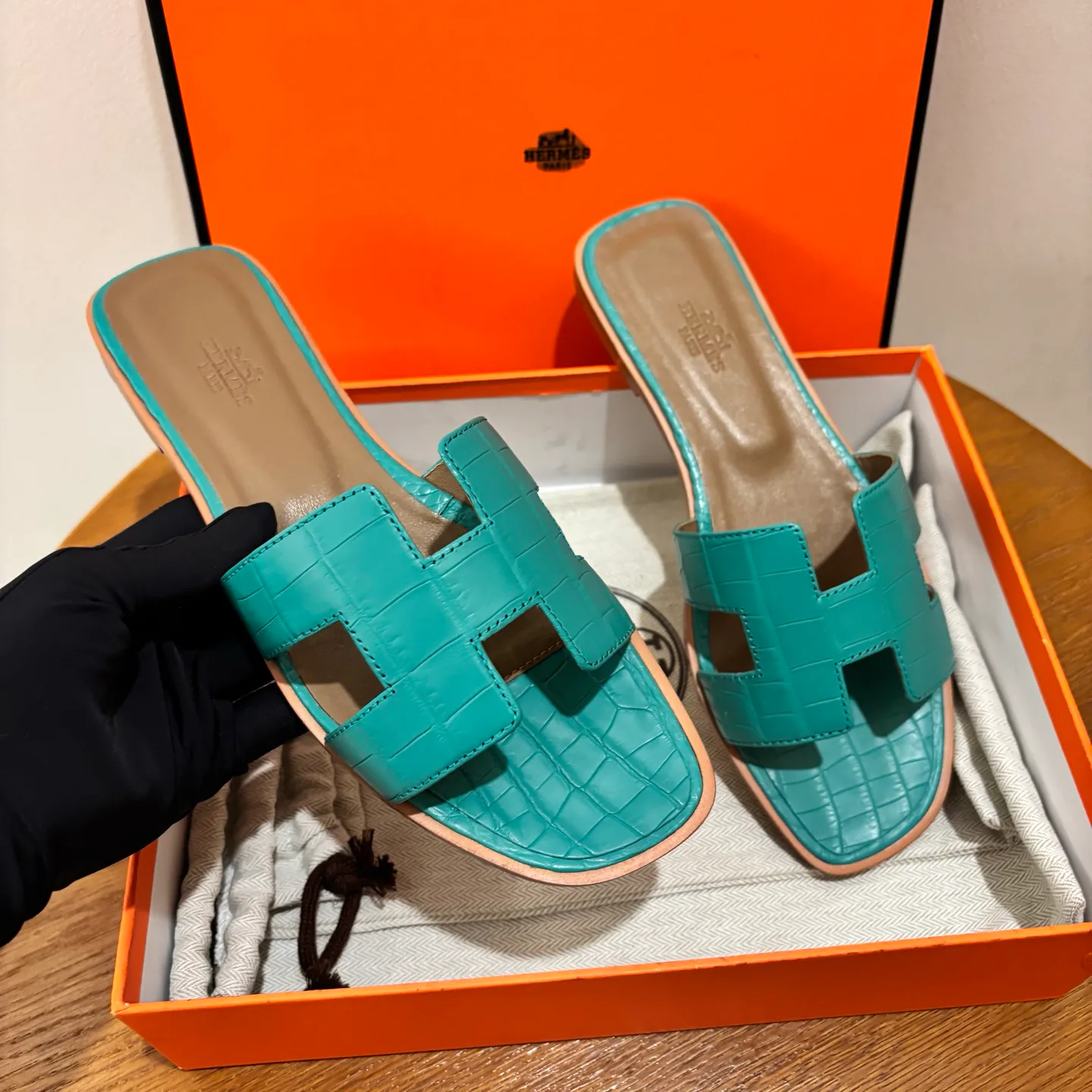 Шлепанцы Женские Hermes 4504004