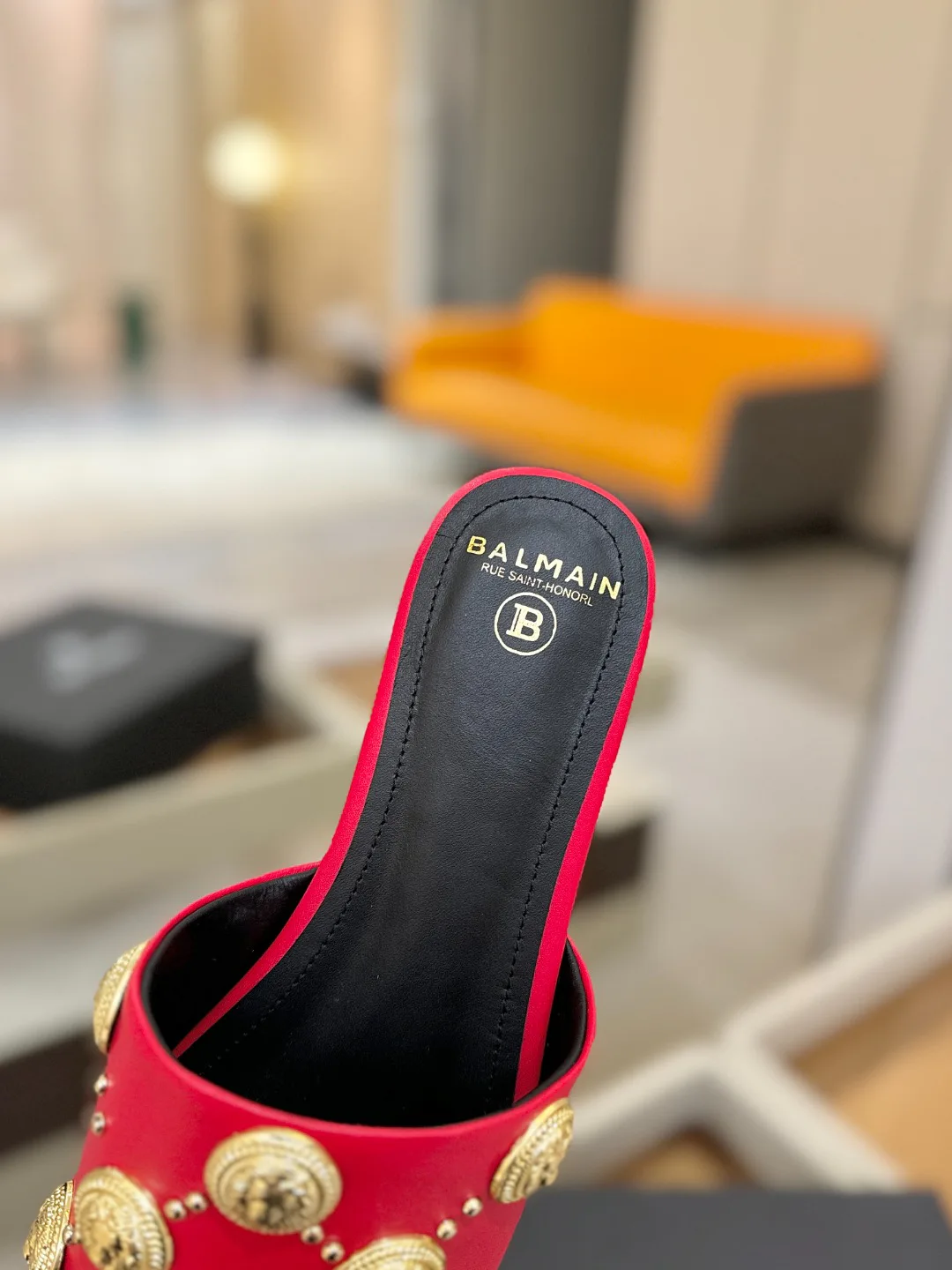 Шлепанцы Женские Balmain 841029