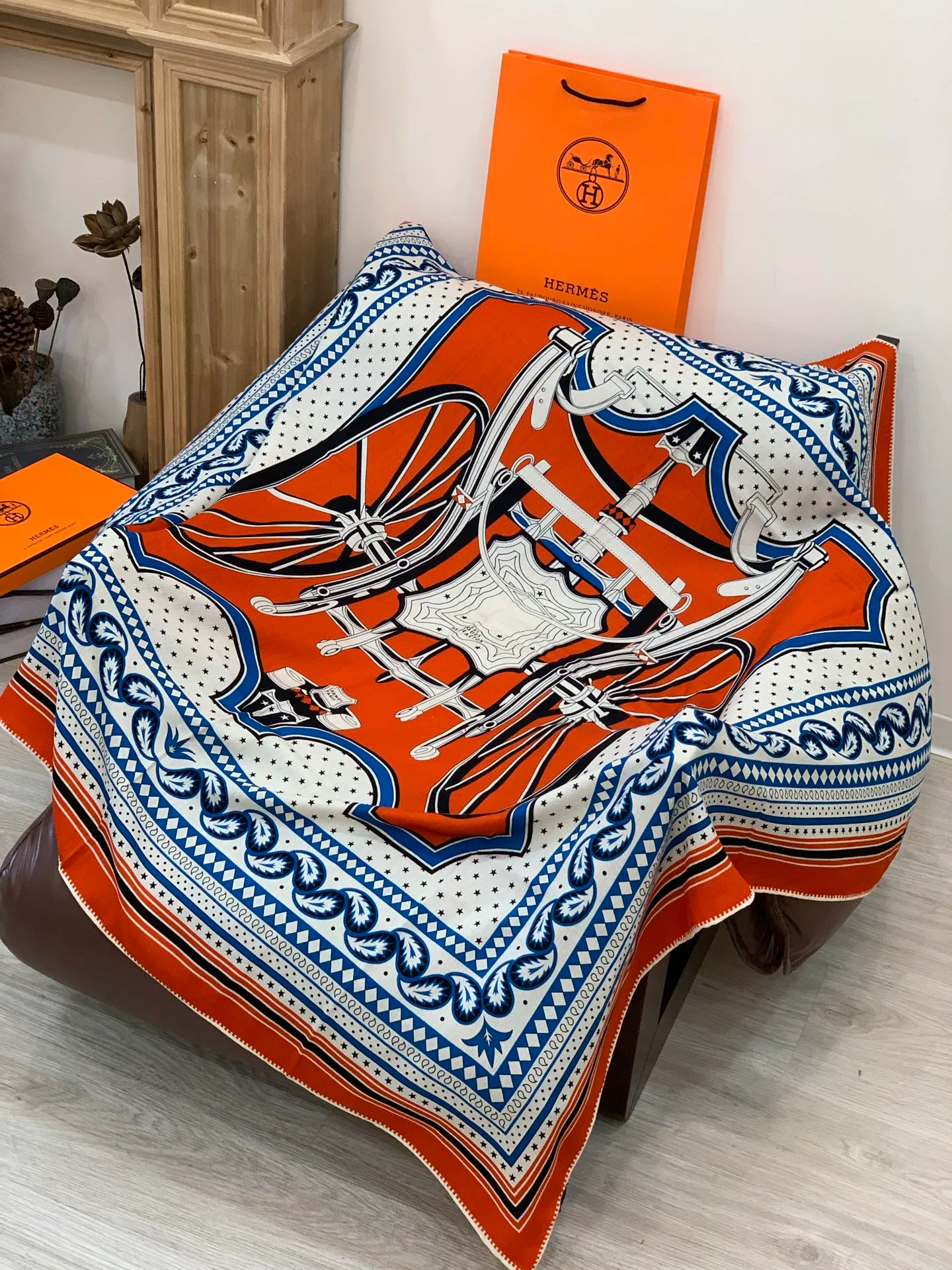 Шарфы Hermes 318435