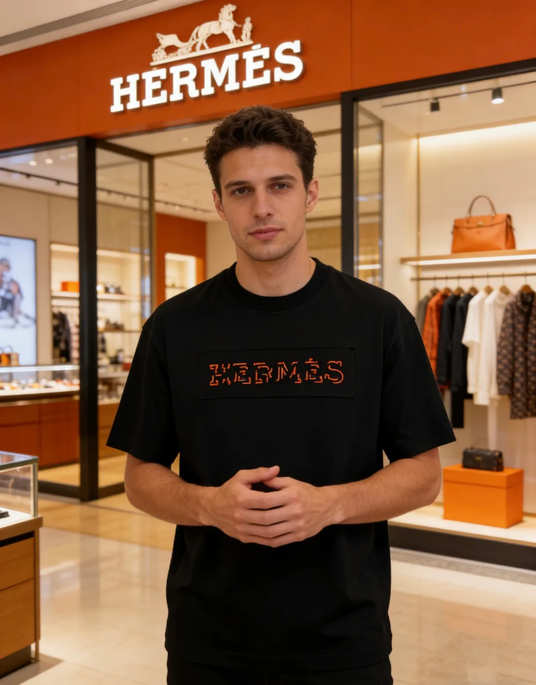 Футболки Мужские Hermes 13442018